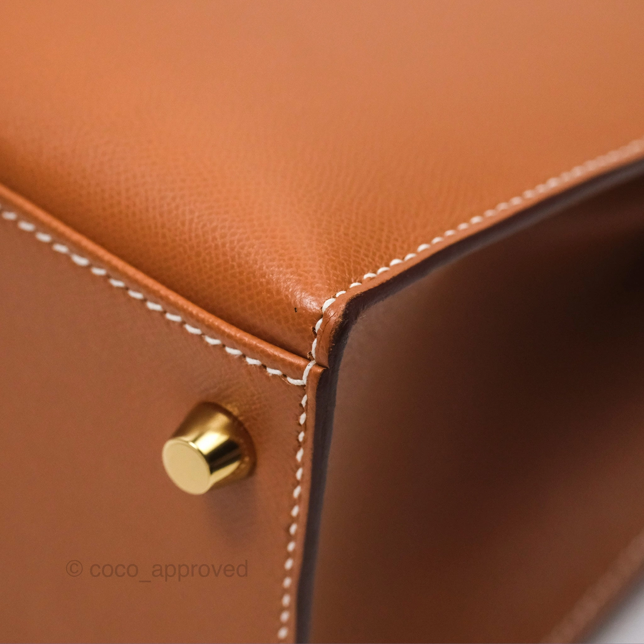 Herms Kelly 28 Sellier Gold 37 Epsom Gold Hardware