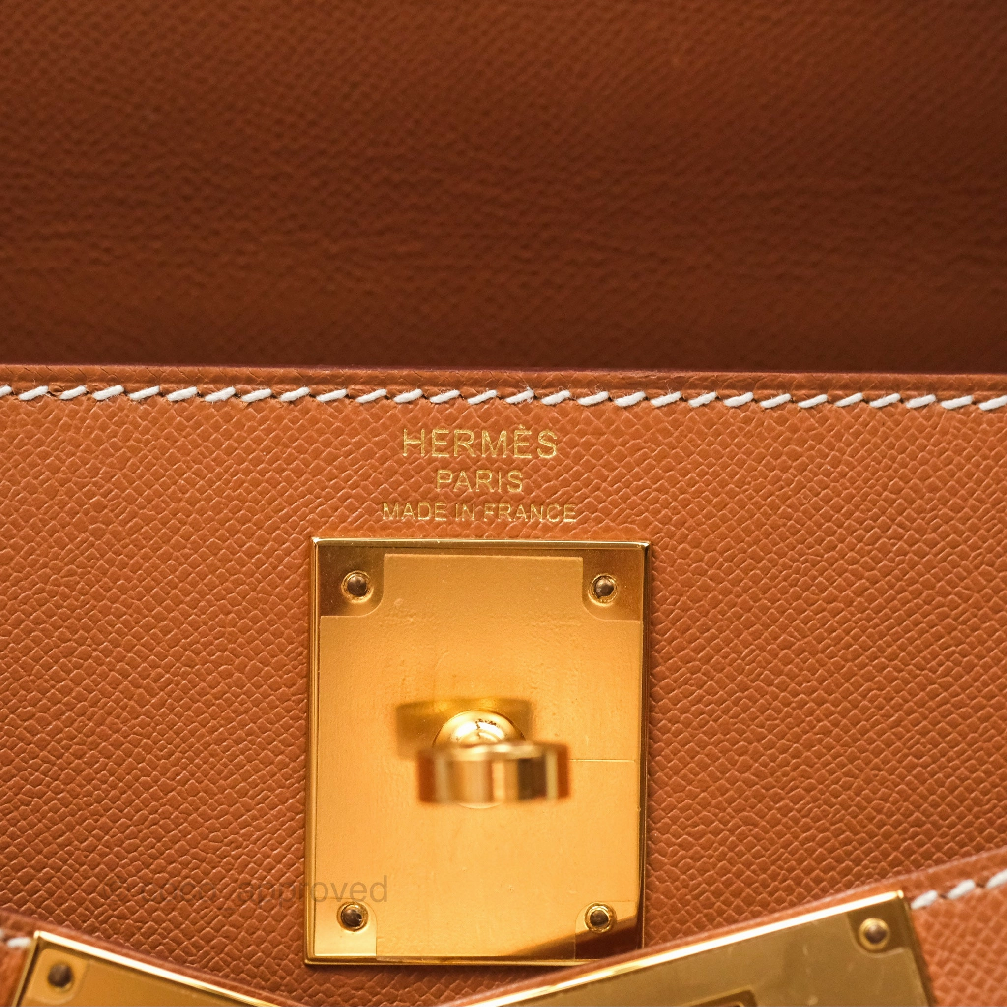 Herms Kelly 28 Sellier Gold 37 Epsom Gold Hardware