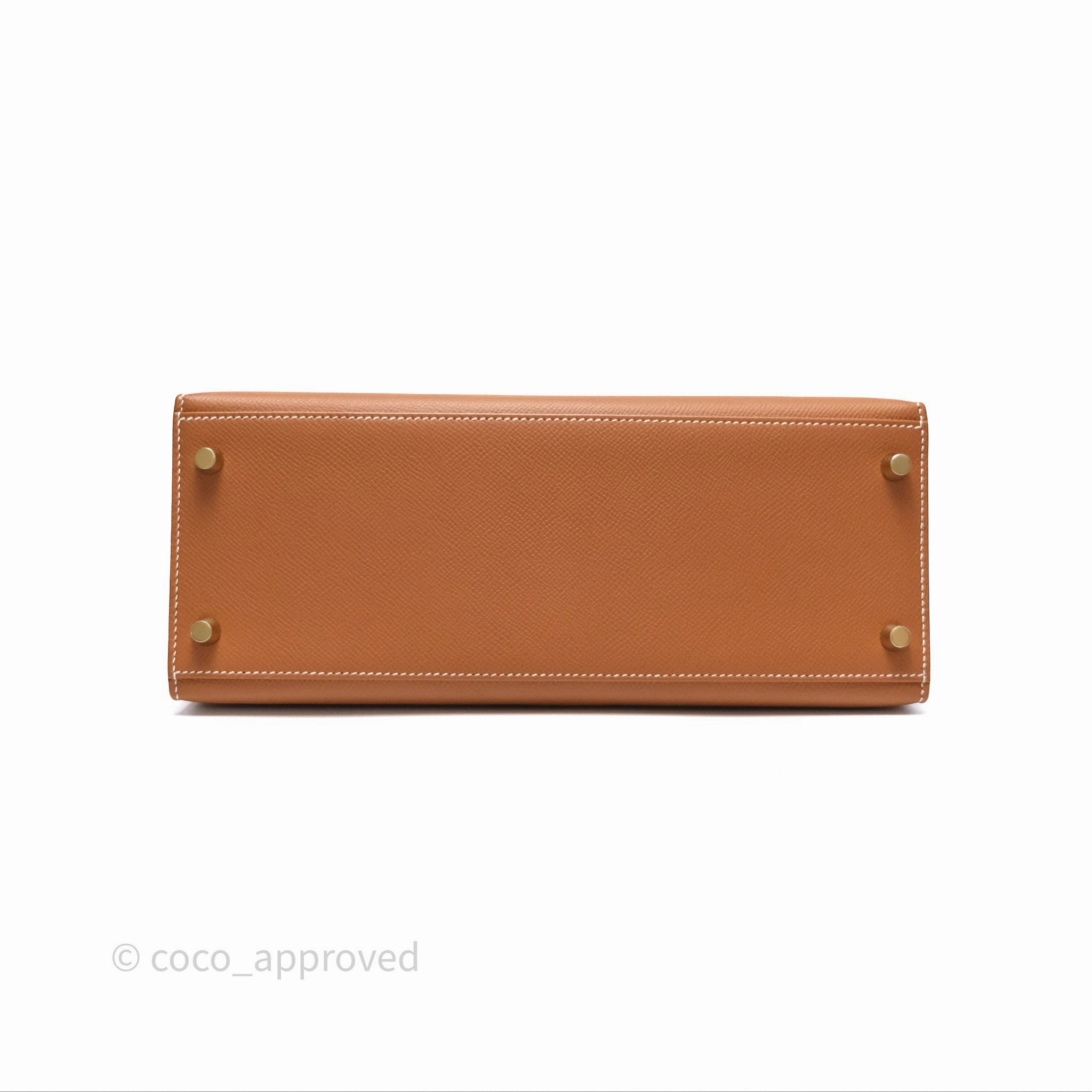 Herms Kelly 28 Sellier Gold 37 Epsom Gold Hardware