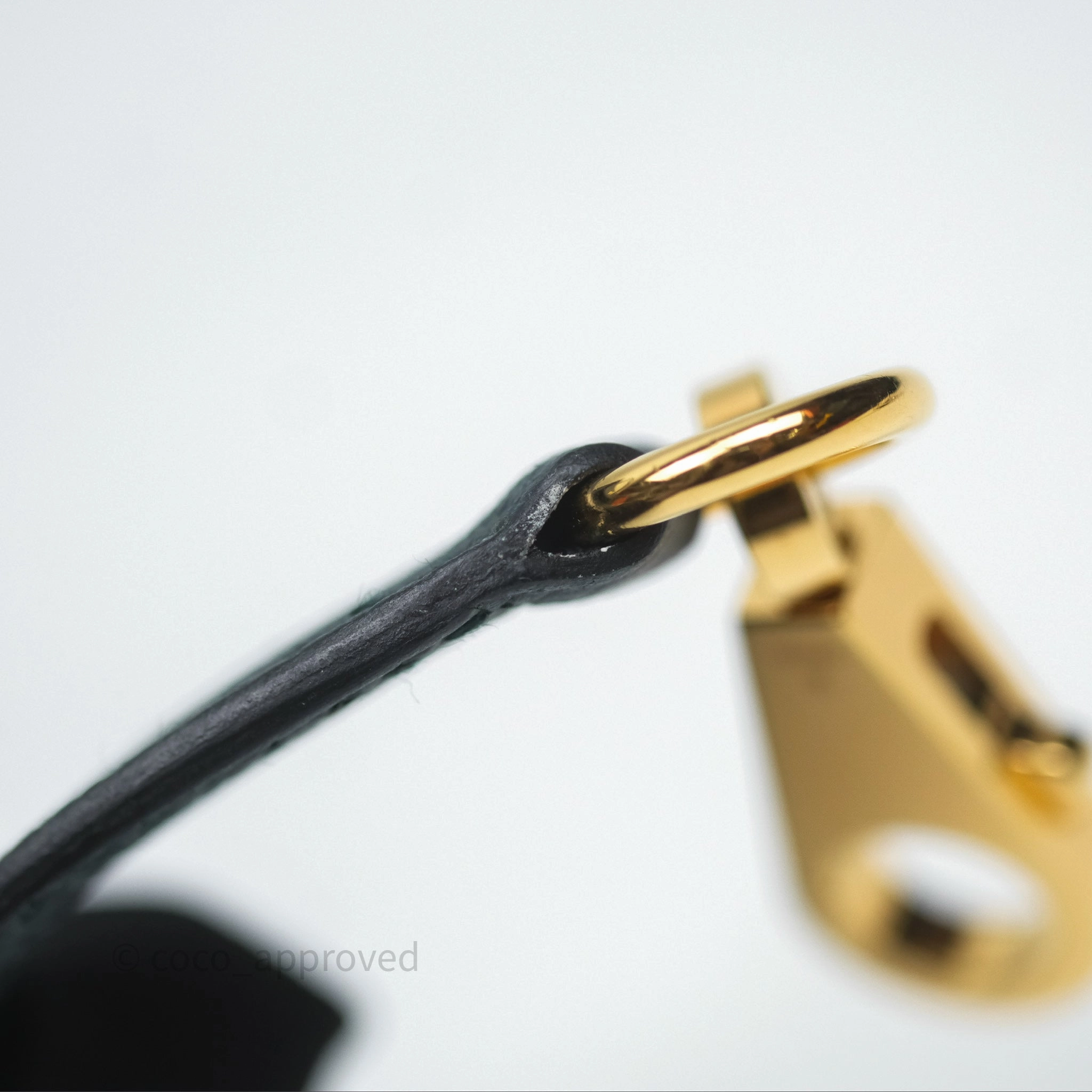 Herms Kelly 28 Sellier Vert Cypres 6O Epsom Gold Hardware