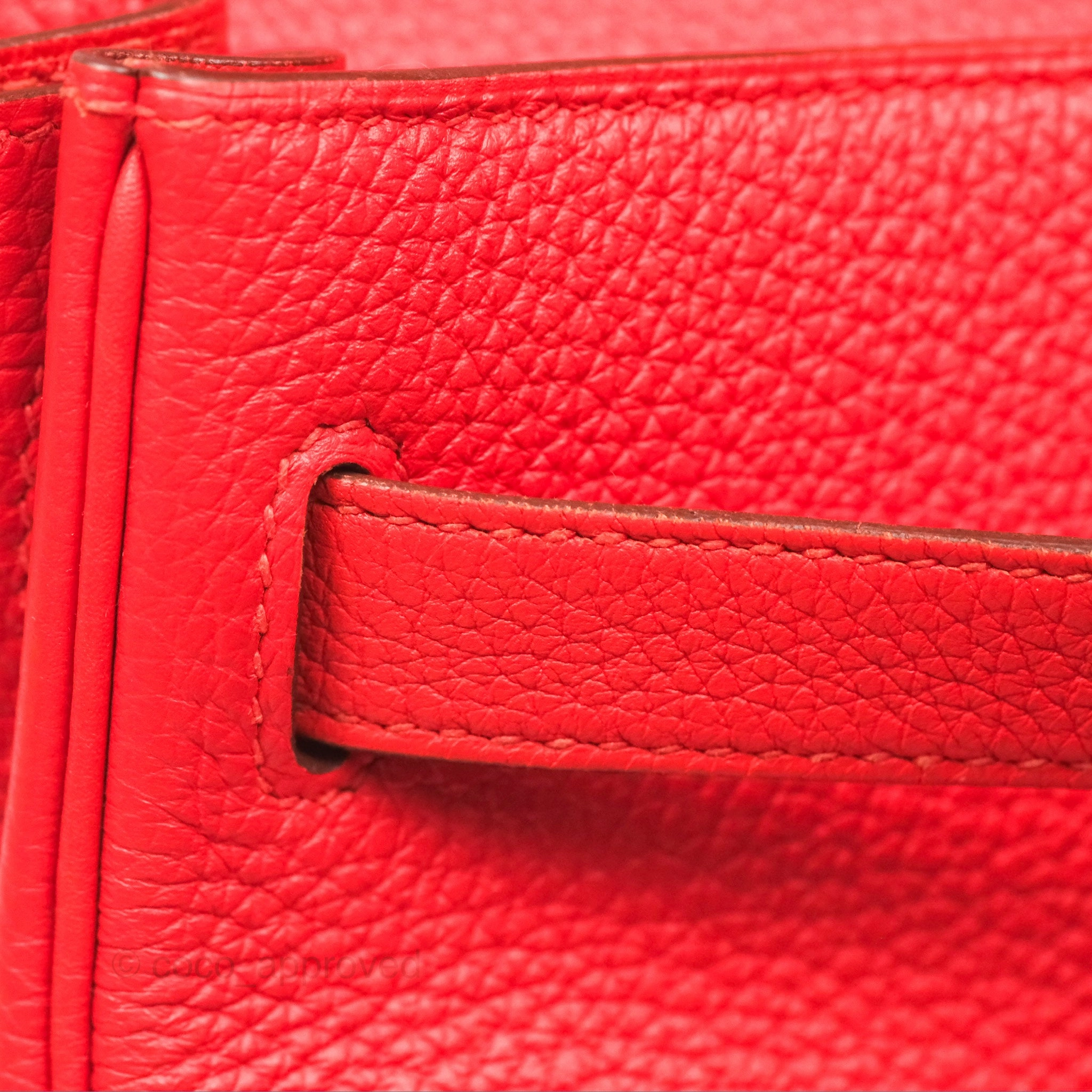 Herms Kelly 32 Retourne Rose Jaipur Clemence Palladium Hardware