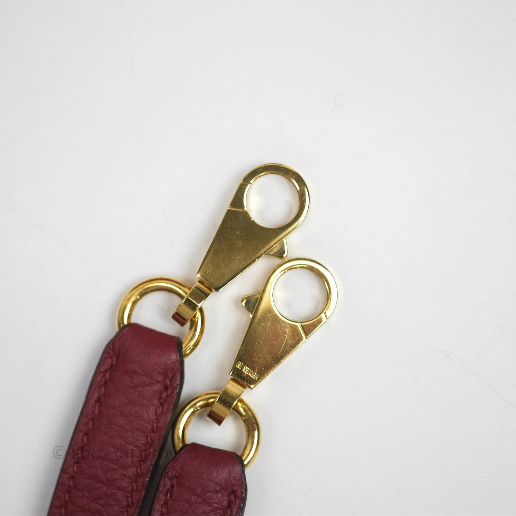 Herms Kelly 32 Retourne Rouge Grenat K1 Togo Gold Hardware