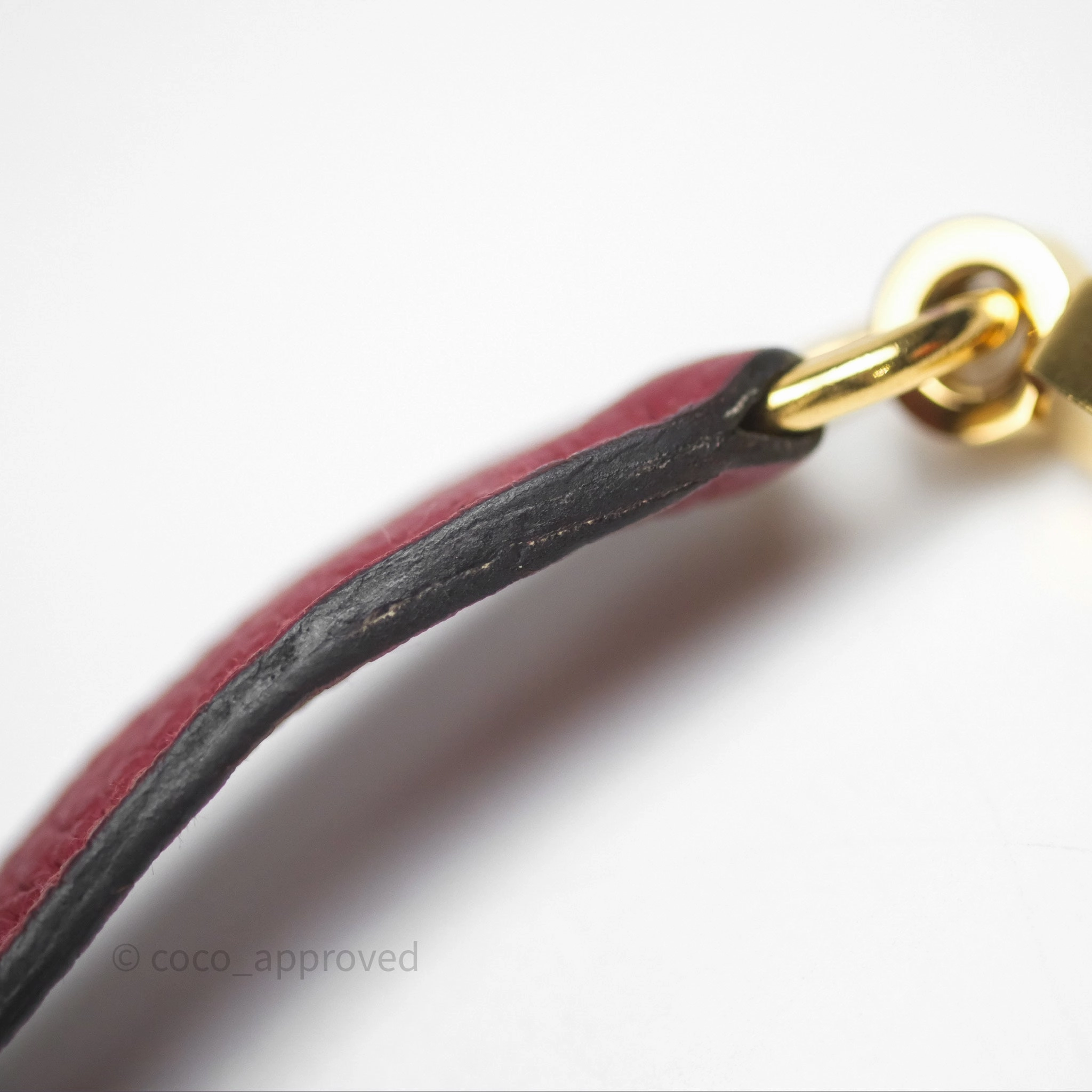Herms Kelly 32 Retourne Rouge Grenat K1 Togo Gold Hardware