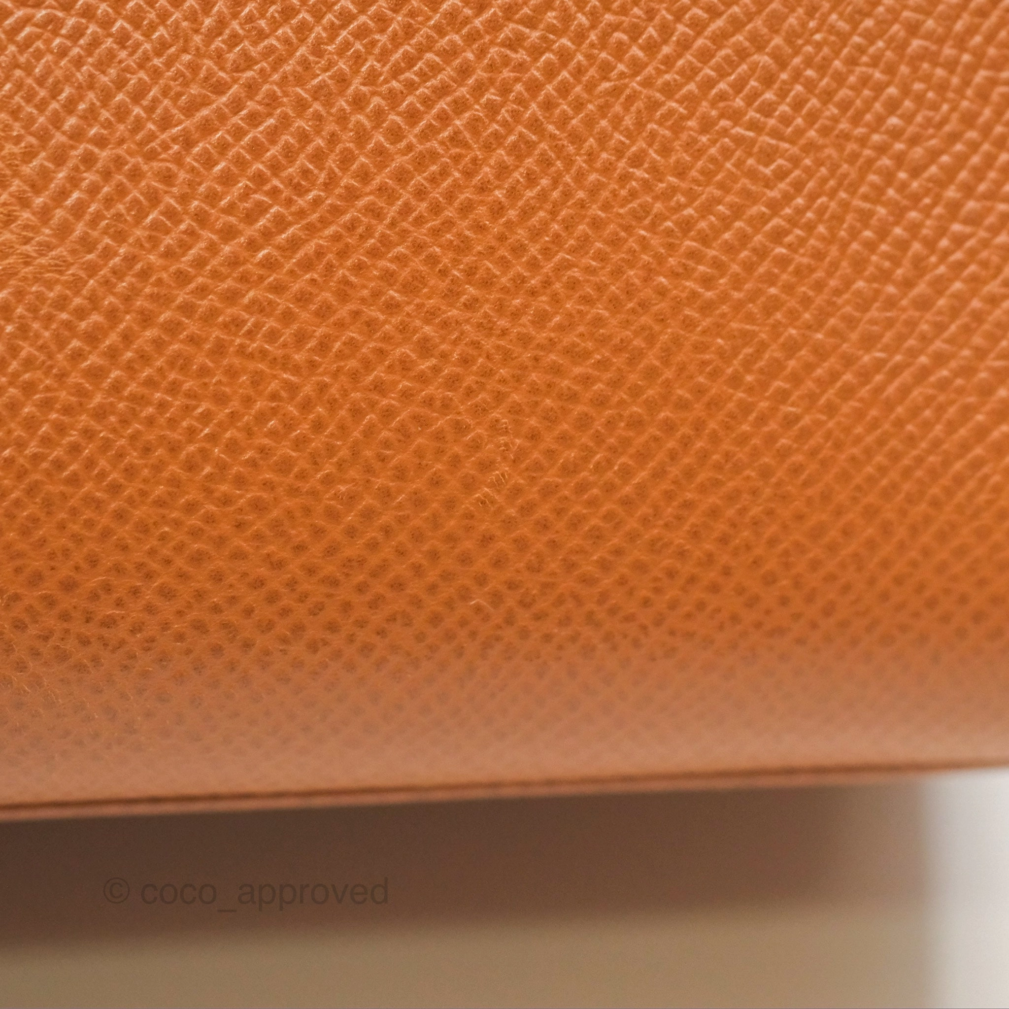 Herms Kelly 32 Sellier Gold Epsom Gold Hardware