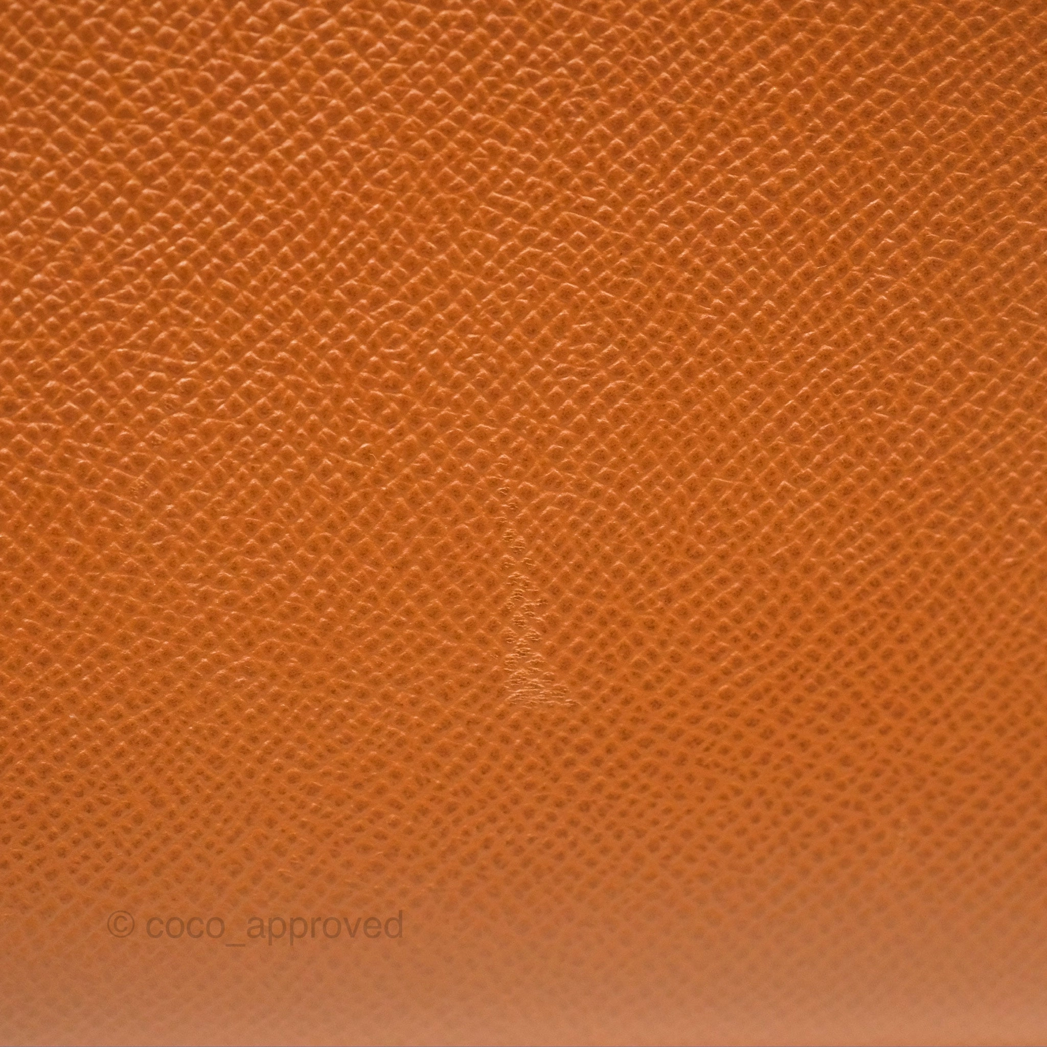Herms Kelly 32 Sellier Gold Epsom Gold Hardware