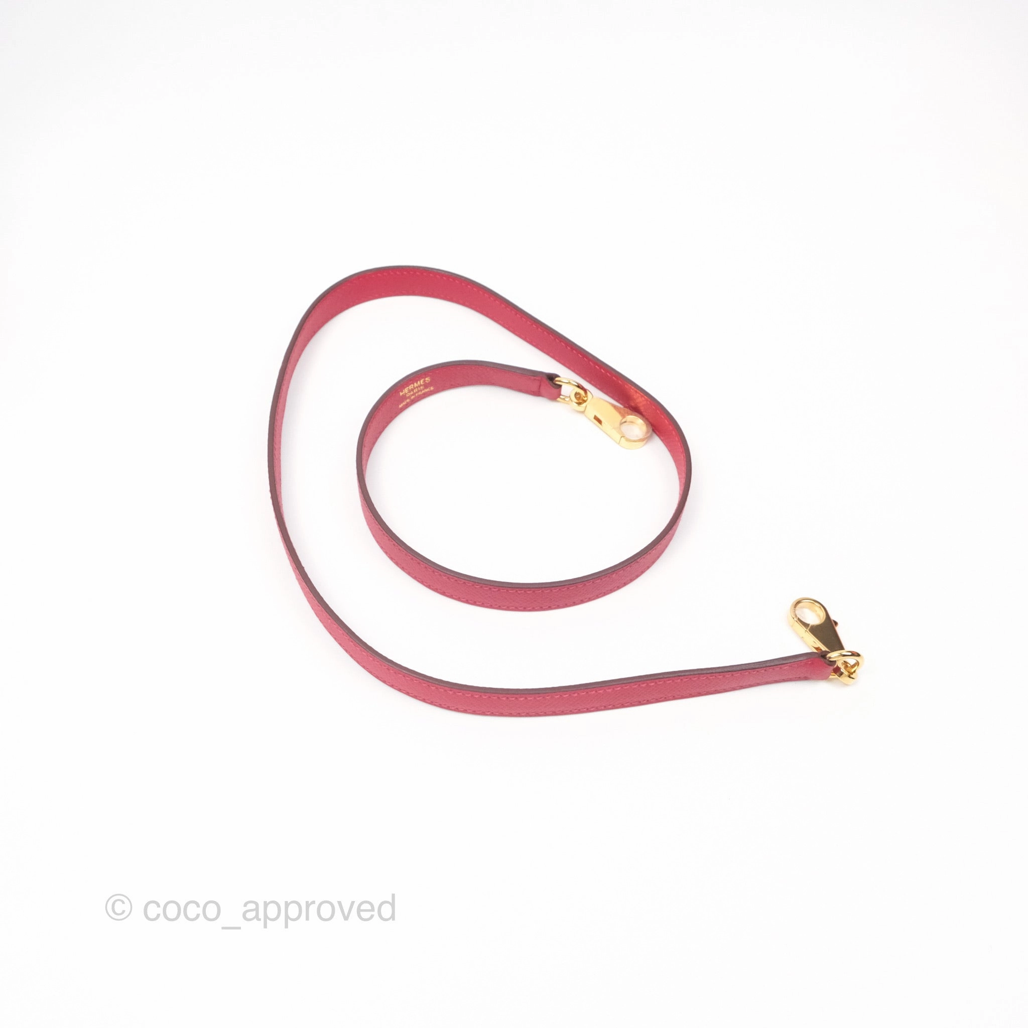 Herms Kelly 32 Sellier Rouge Casaque Q5 Epsom Gold Hardware