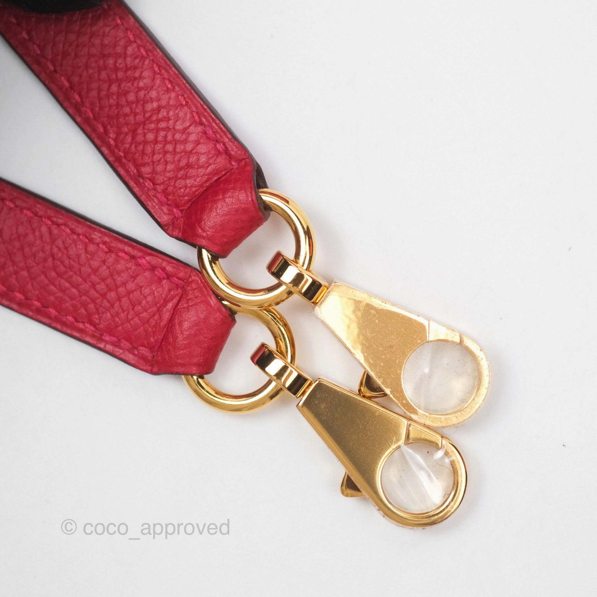 Herms Kelly 32 Sellier Rouge Casaque Q5 Epsom Gold Hardware