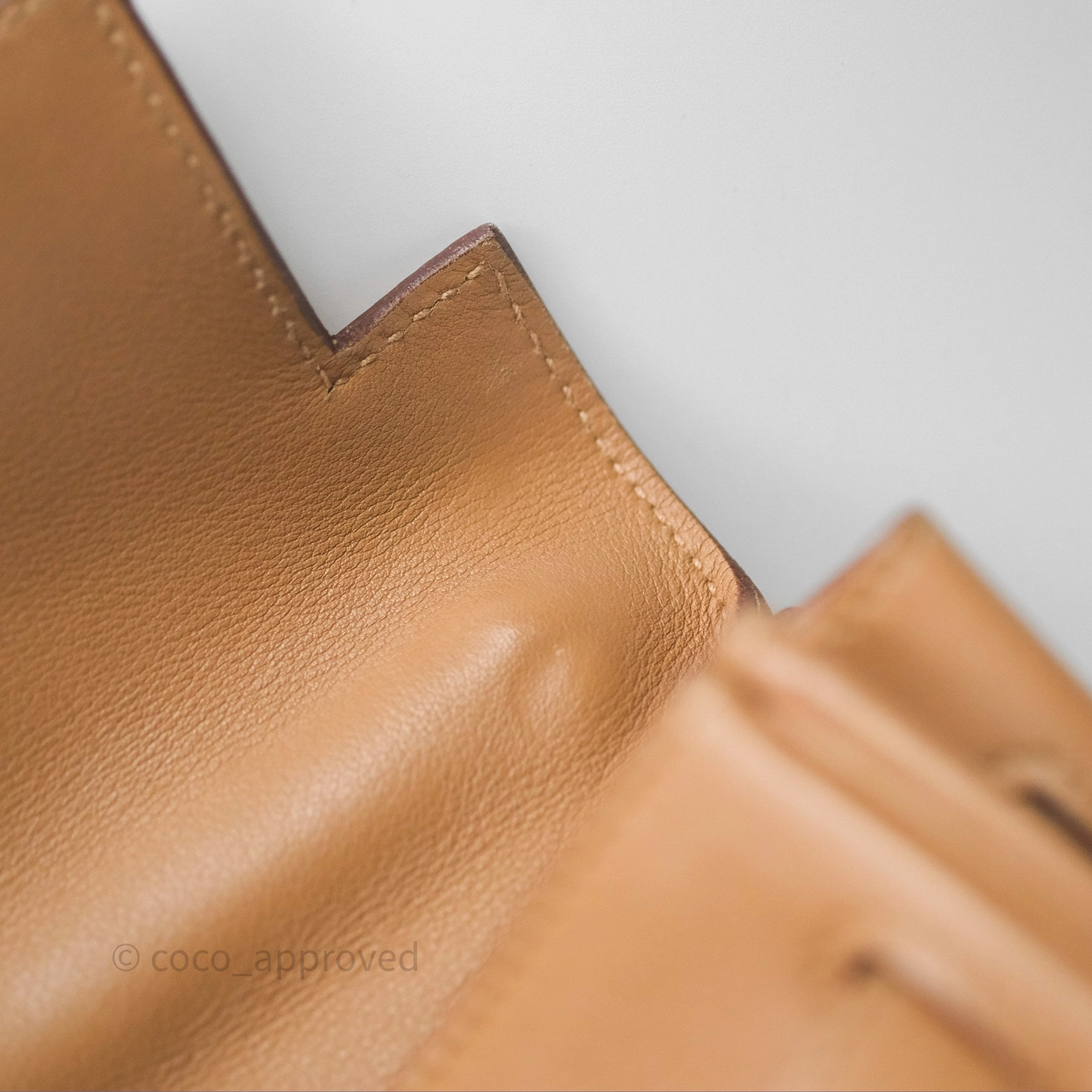 Herms Kelly 35 Retourne Chai 0M Evercolor Palladium Hardware
