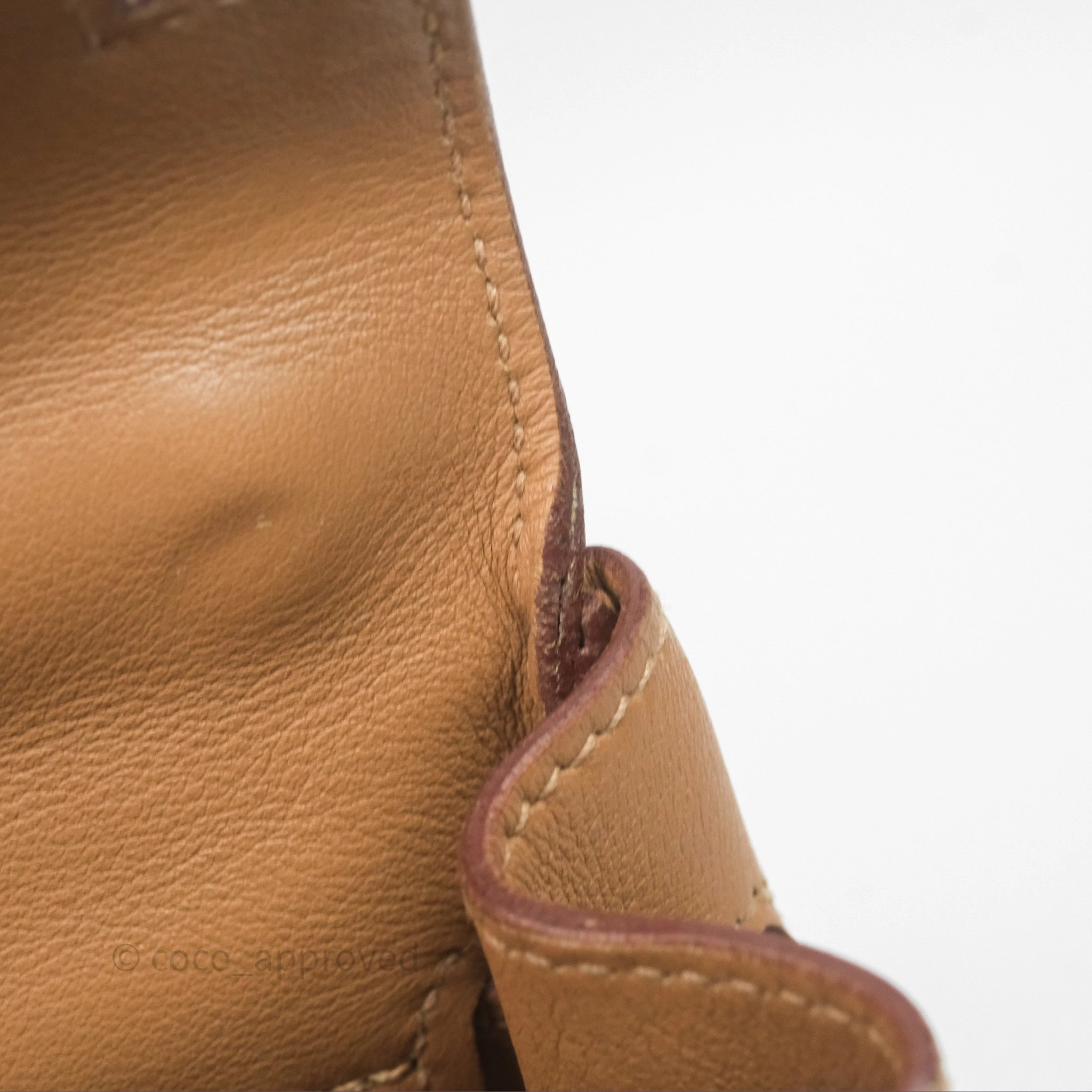 Herms Kelly 35 Retourne Chai 0M Evercolor Palladium Hardware