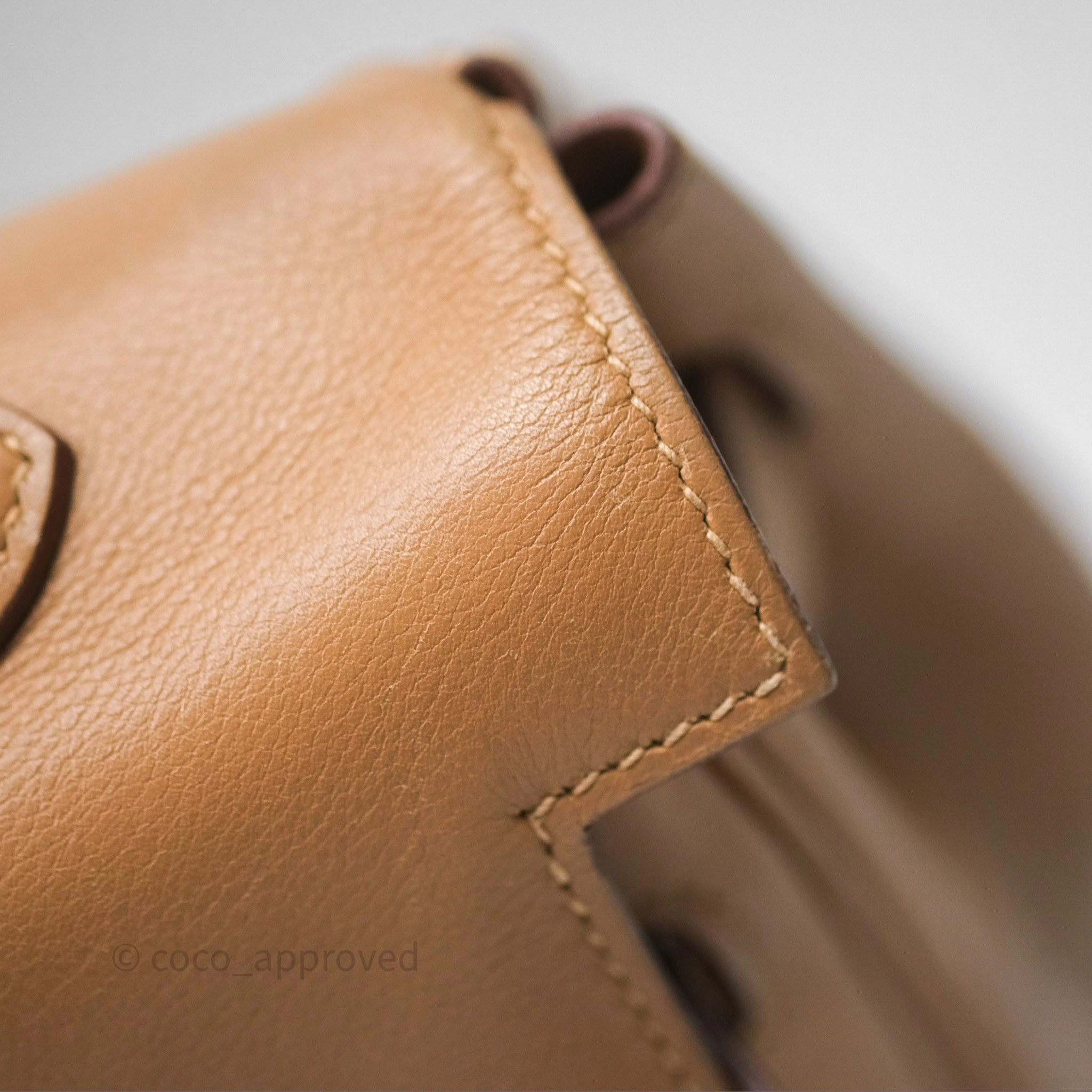 Herms Kelly 35 Retourne Chai 0M Evercolor Palladium Hardware