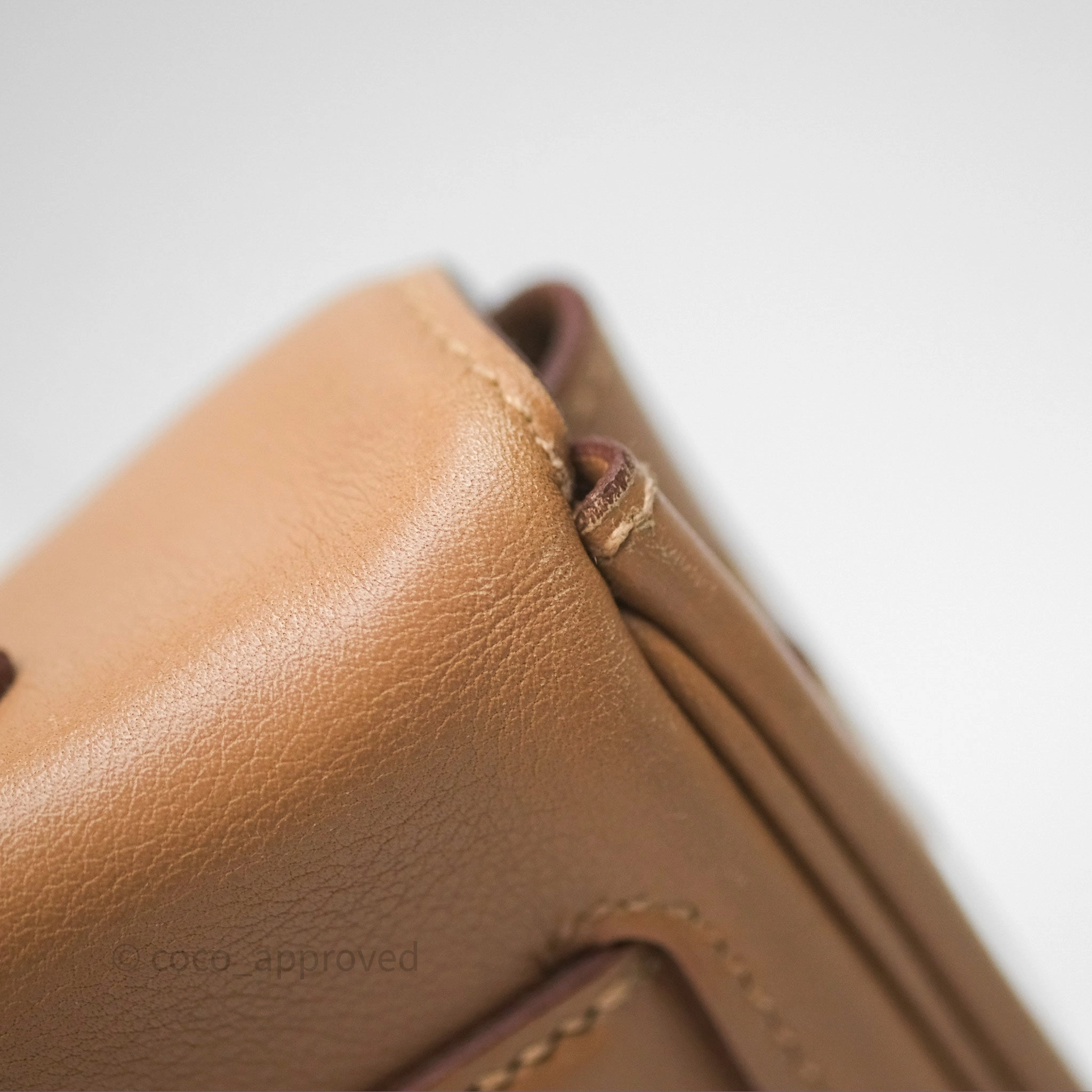 Herms Kelly 35 Retourne Chai 0M Evercolor Palladium Hardware