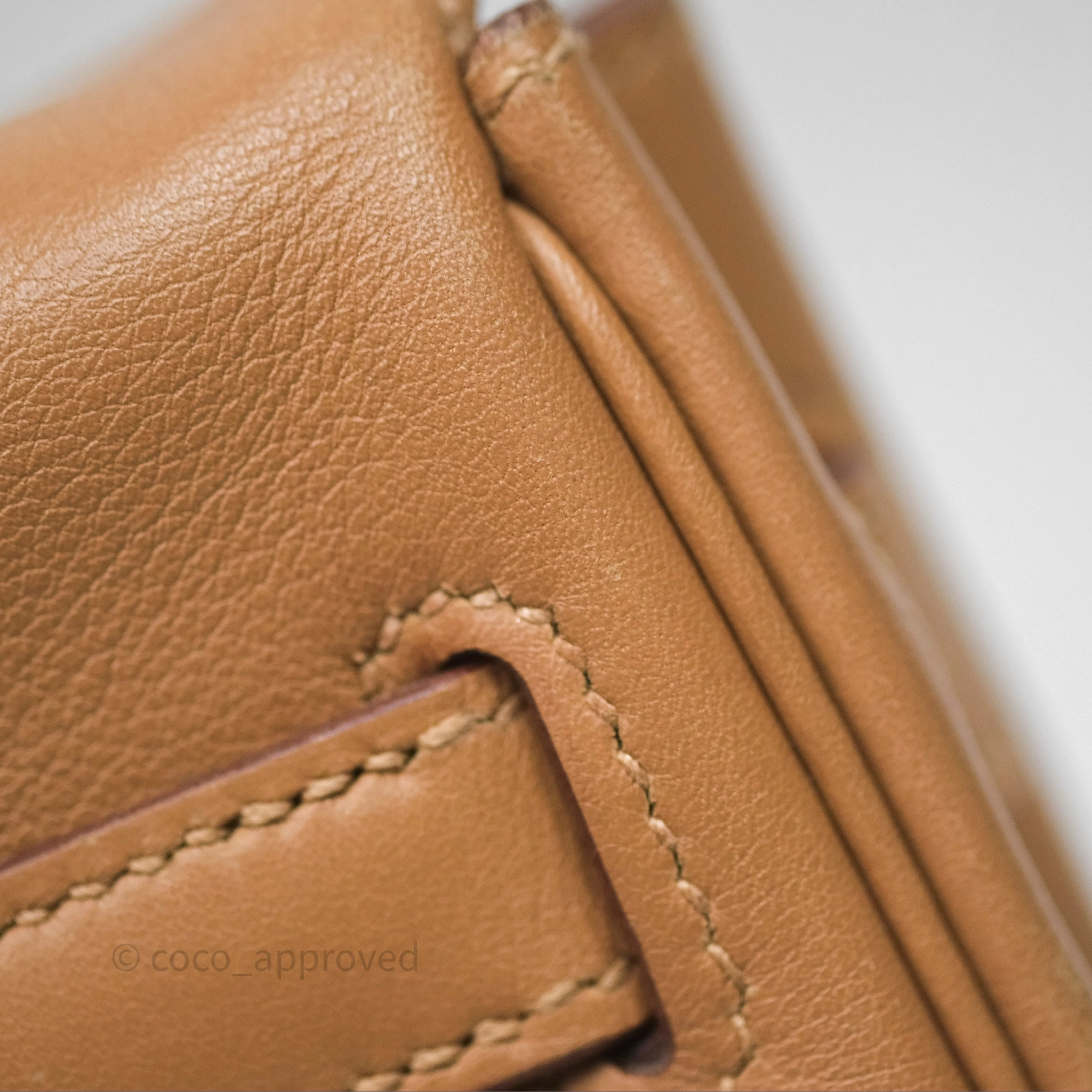 Herms Kelly 35 Retourne Chai 0M Evercolor Palladium Hardware