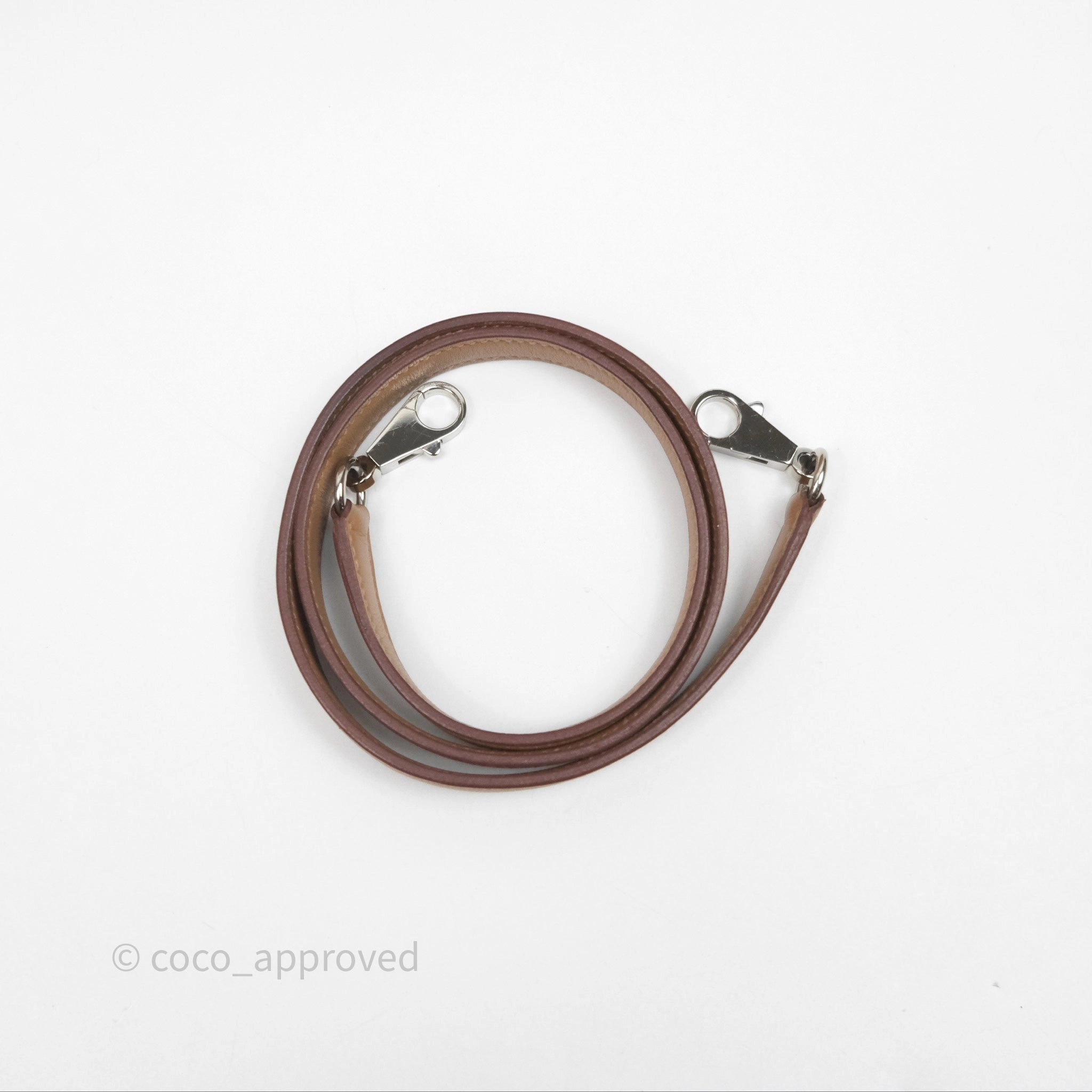 Herms Kelly 35 Retourne Chai 0M Evercolor Palladium Hardware
