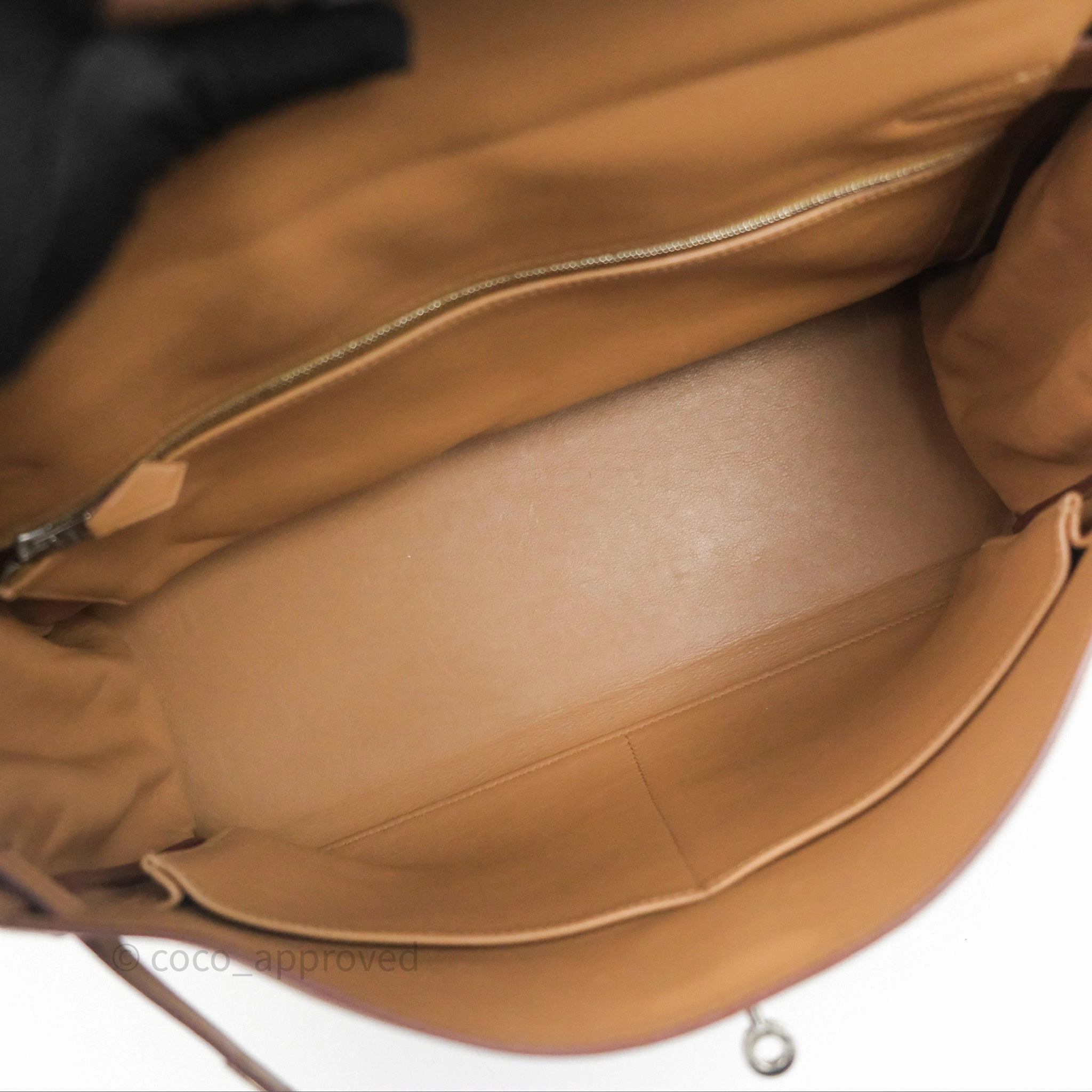 Herms Kelly 35 Retourne Chai 0M Evercolor Palladium Hardware