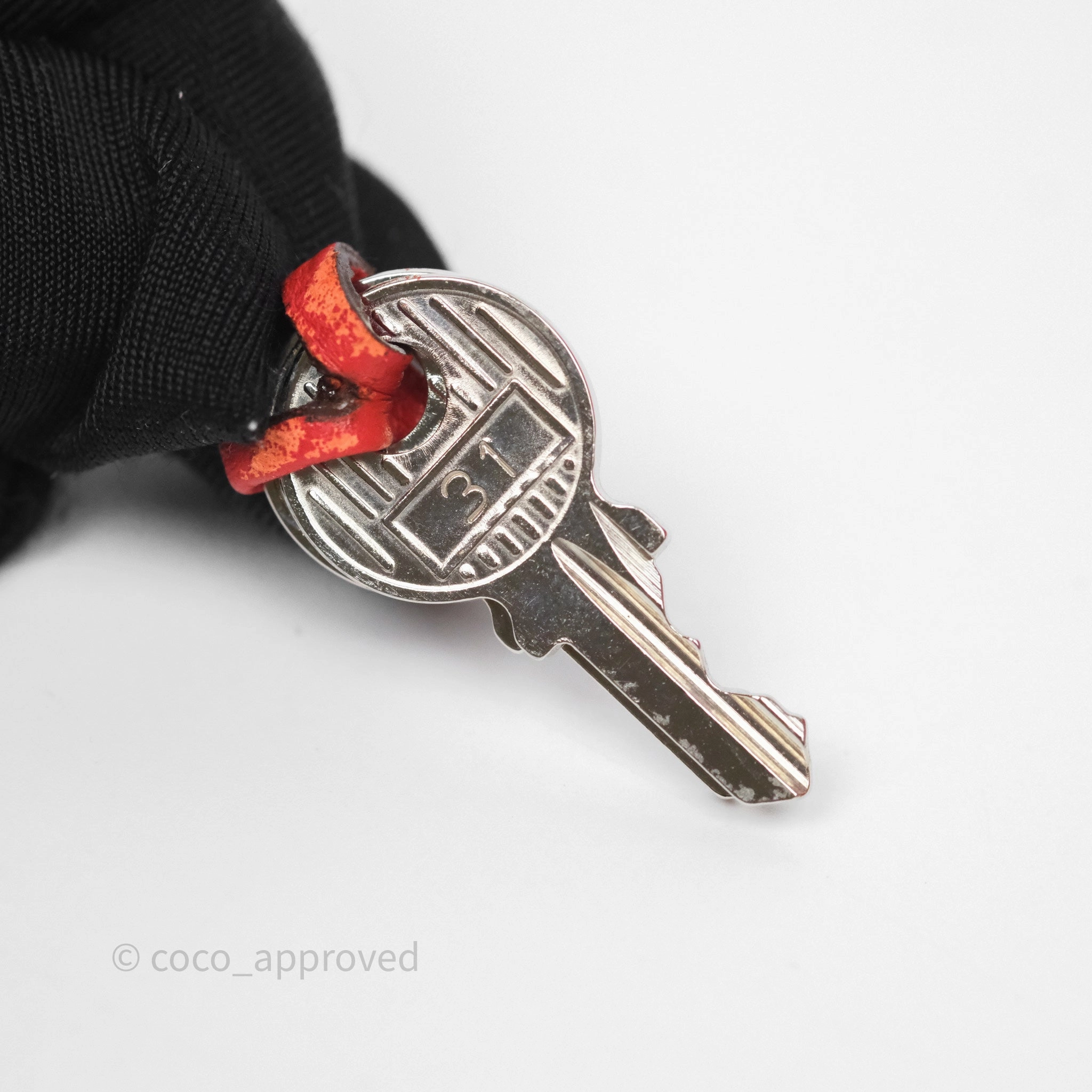 Herms Kelly 35 Retourne Red Togo Palladium Hardware