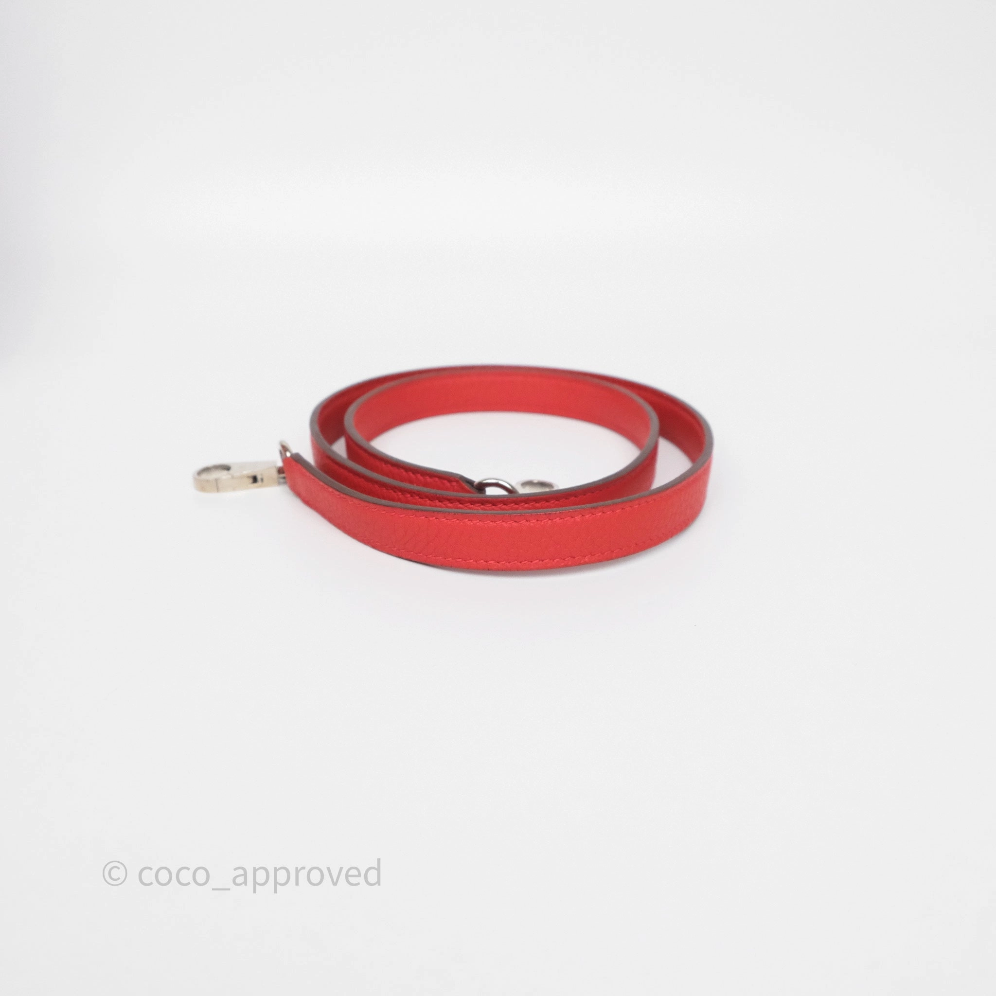 Herms Kelly 35 Retourne Red Togo Palladium Hardware