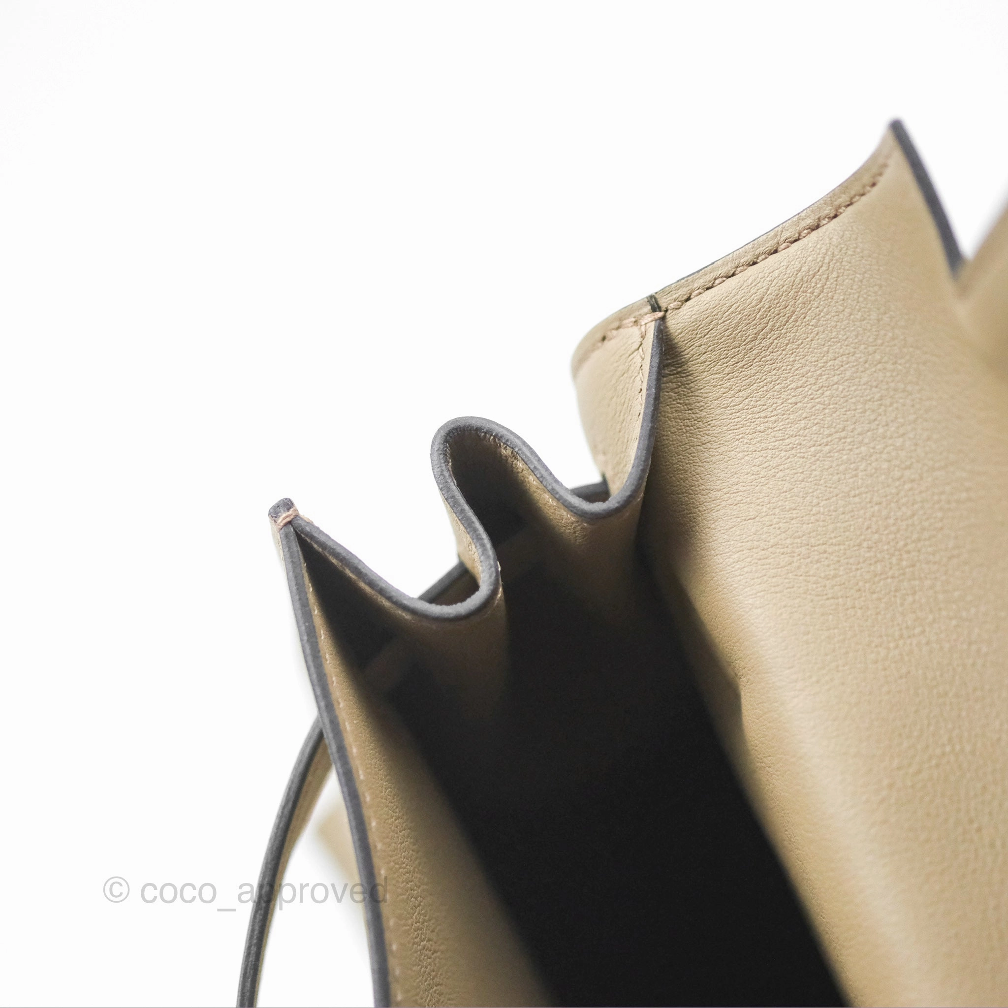Herms Kelly Danse II Bag Beige Marfa Palladium Hardware