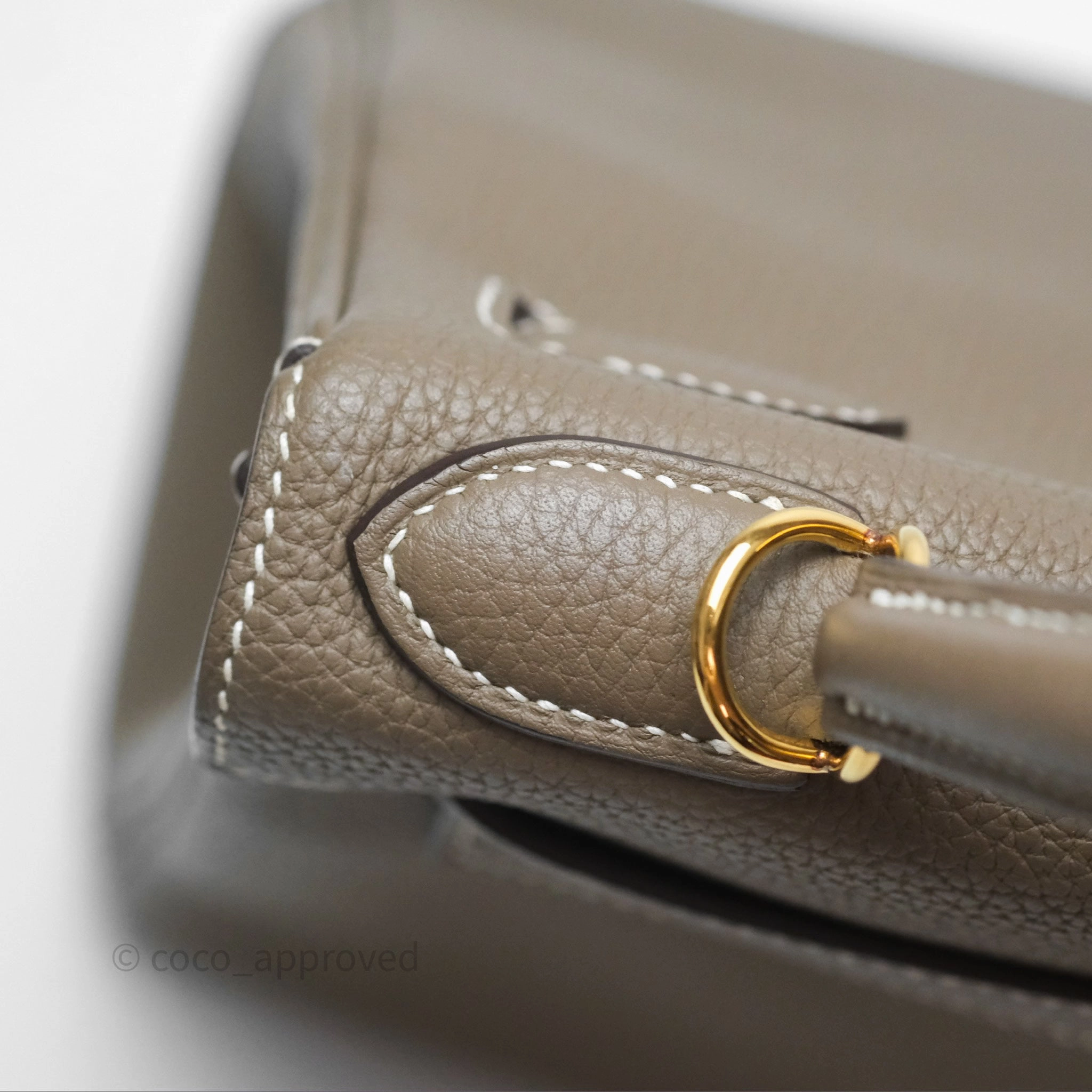 Herms Kelly II 28 Retourne Etoupe 18 Togo Gold Hardware