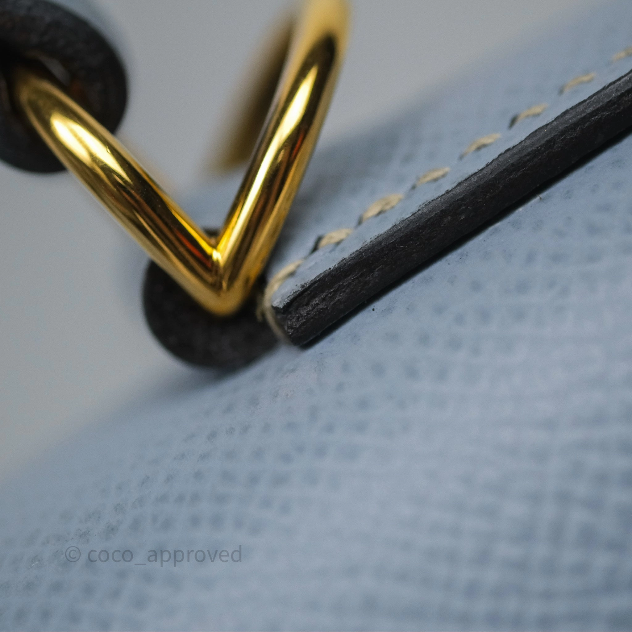 Herms Kelly II 28 Sellier Bleu Lin J7 Epsom Gold Hardware