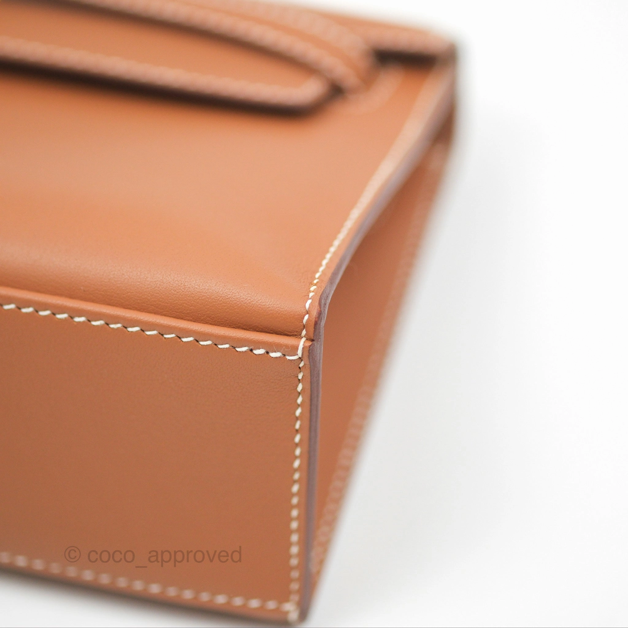 Herms Kelly Mini Pochette Gold Swift Gold Hardware