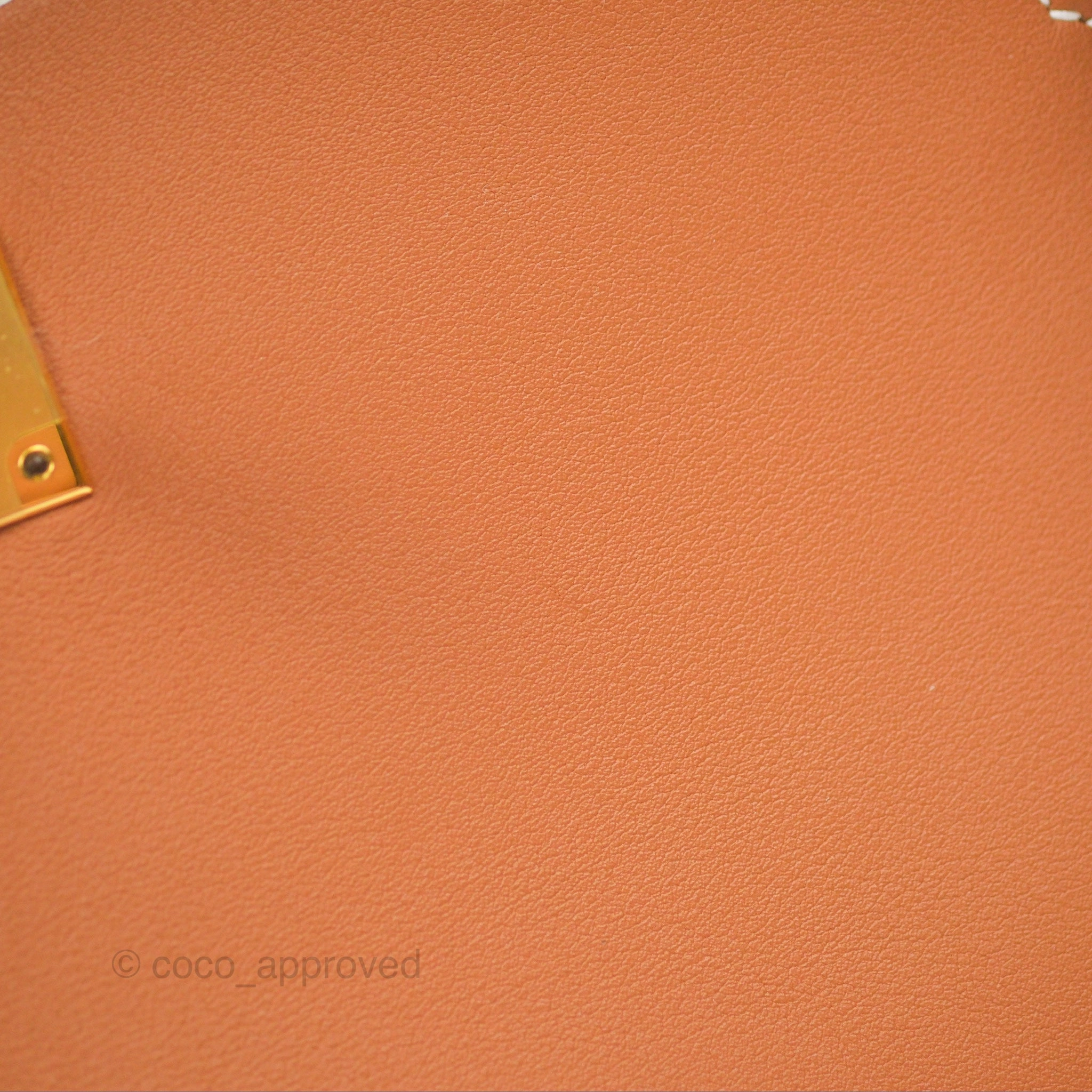 Herms Kelly Mini Pochette Gold Swift Gold Hardware