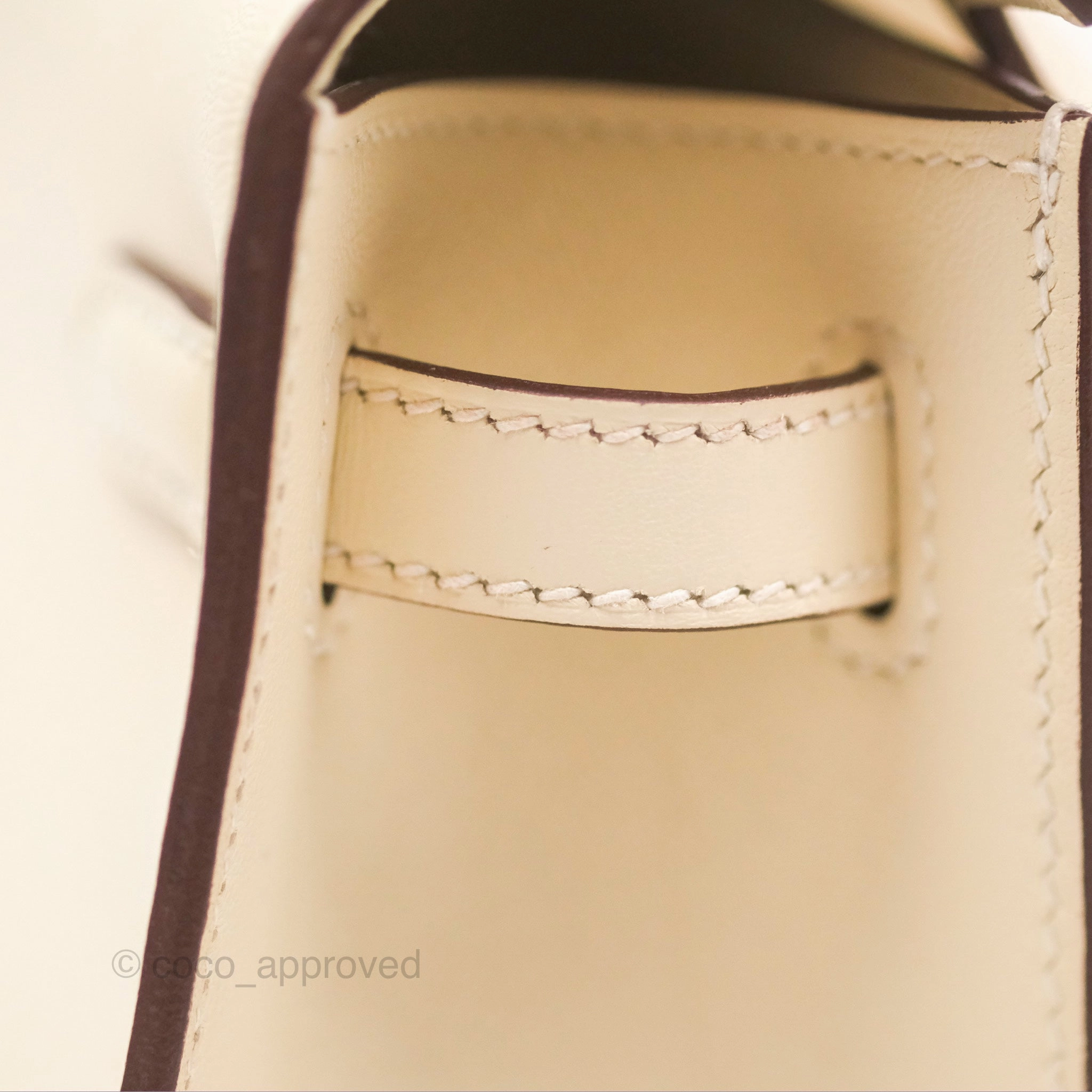 Herms Kelly Mini Pochette Nata I2 Swift Gold Hardware