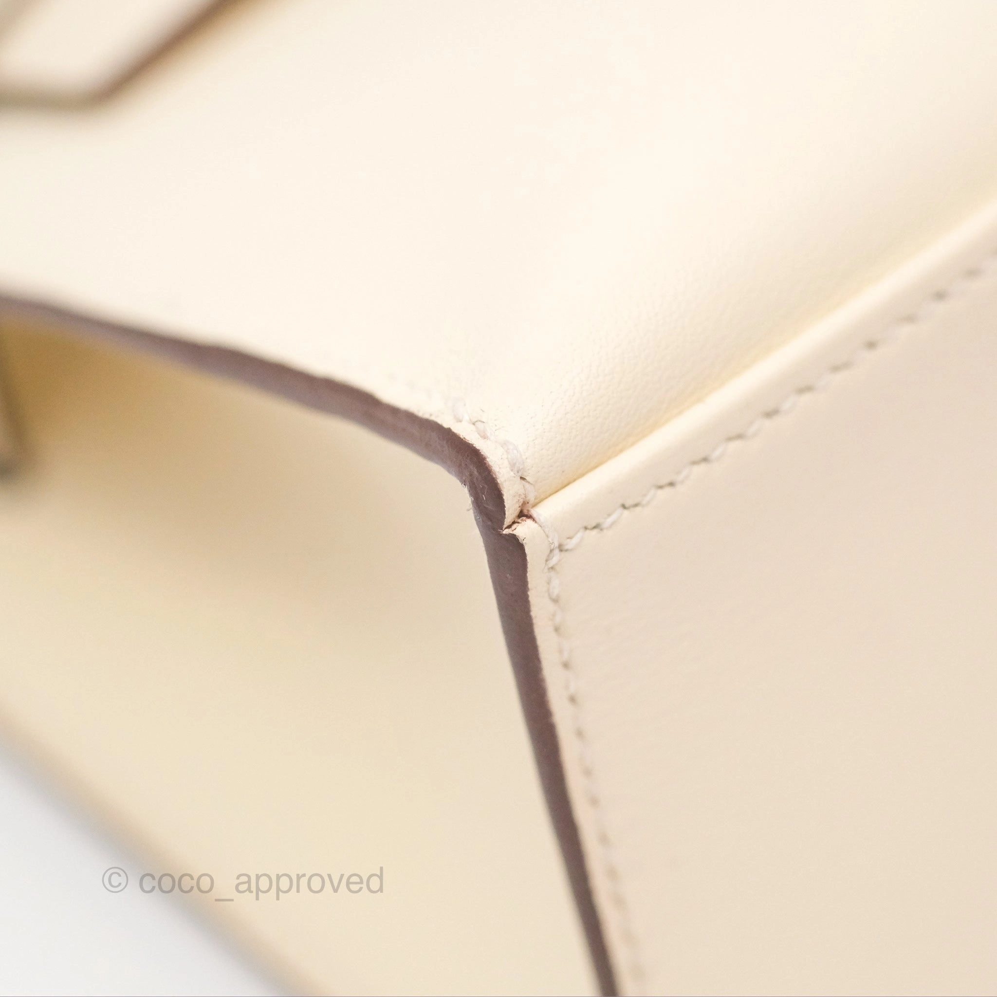 Herms Kelly Mini Pochette Nata I2 Swift Gold Hardware