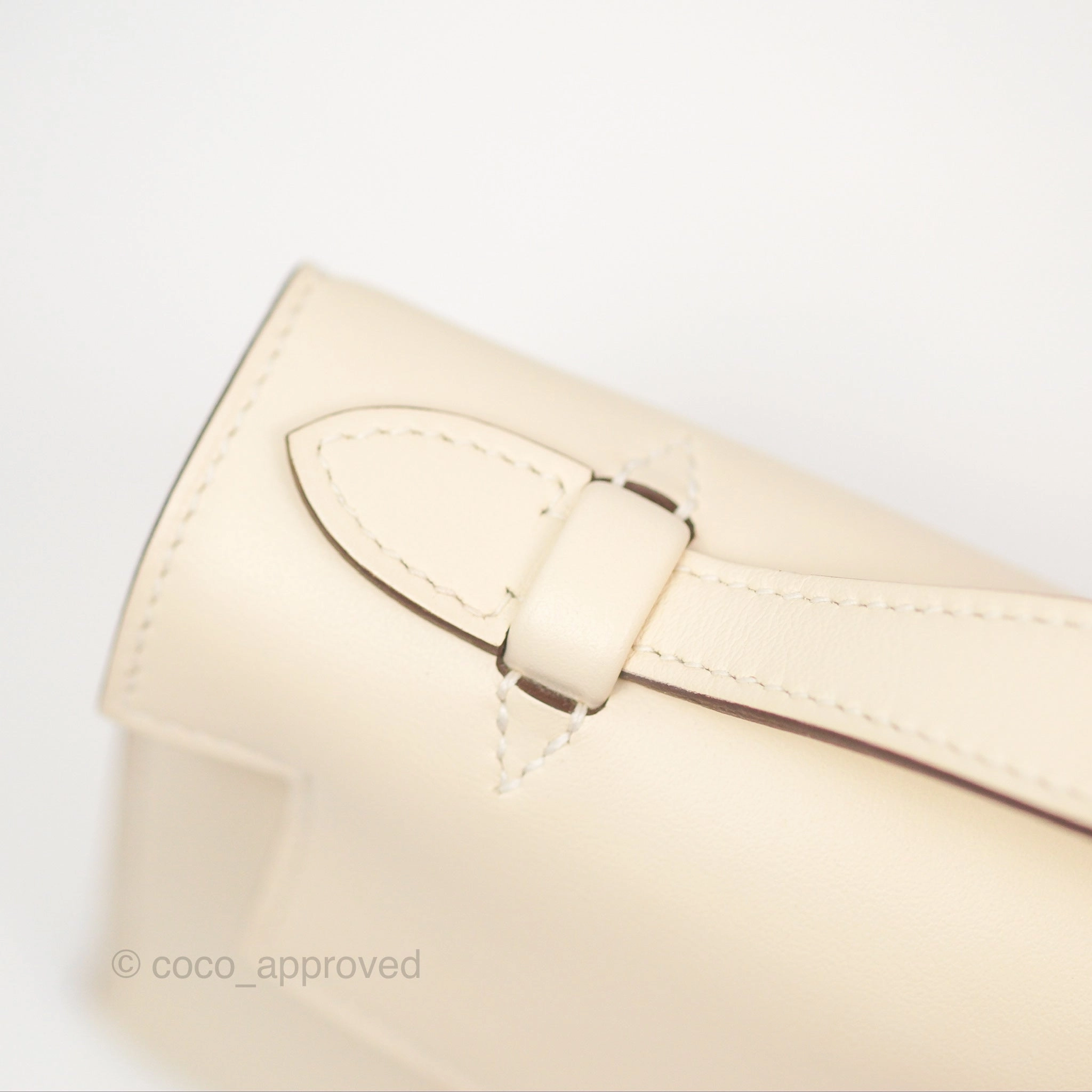 Herms Kelly Mini Pochette Nata I2 Swift Gold Hardware