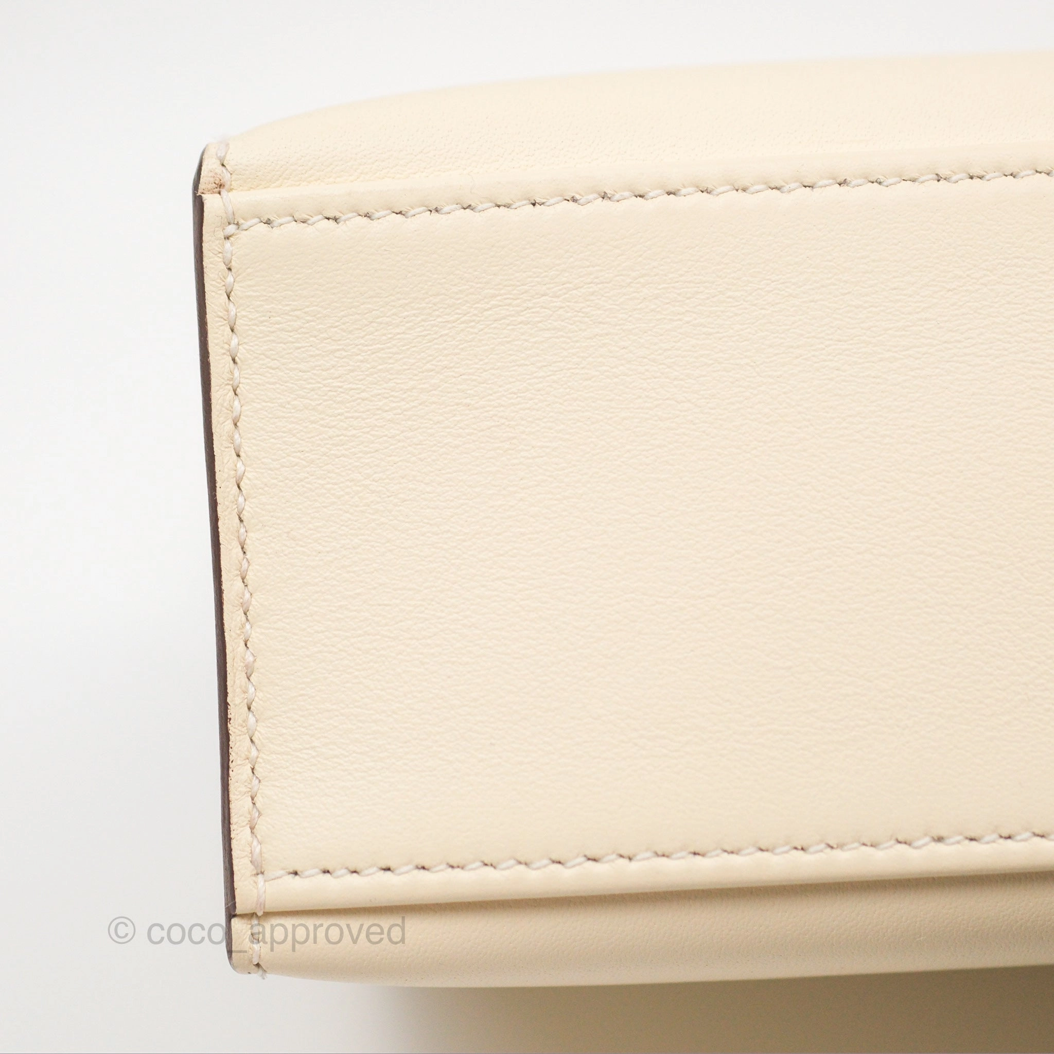 Herms Kelly Mini Pochette Nata I2 Swift Gold Hardware