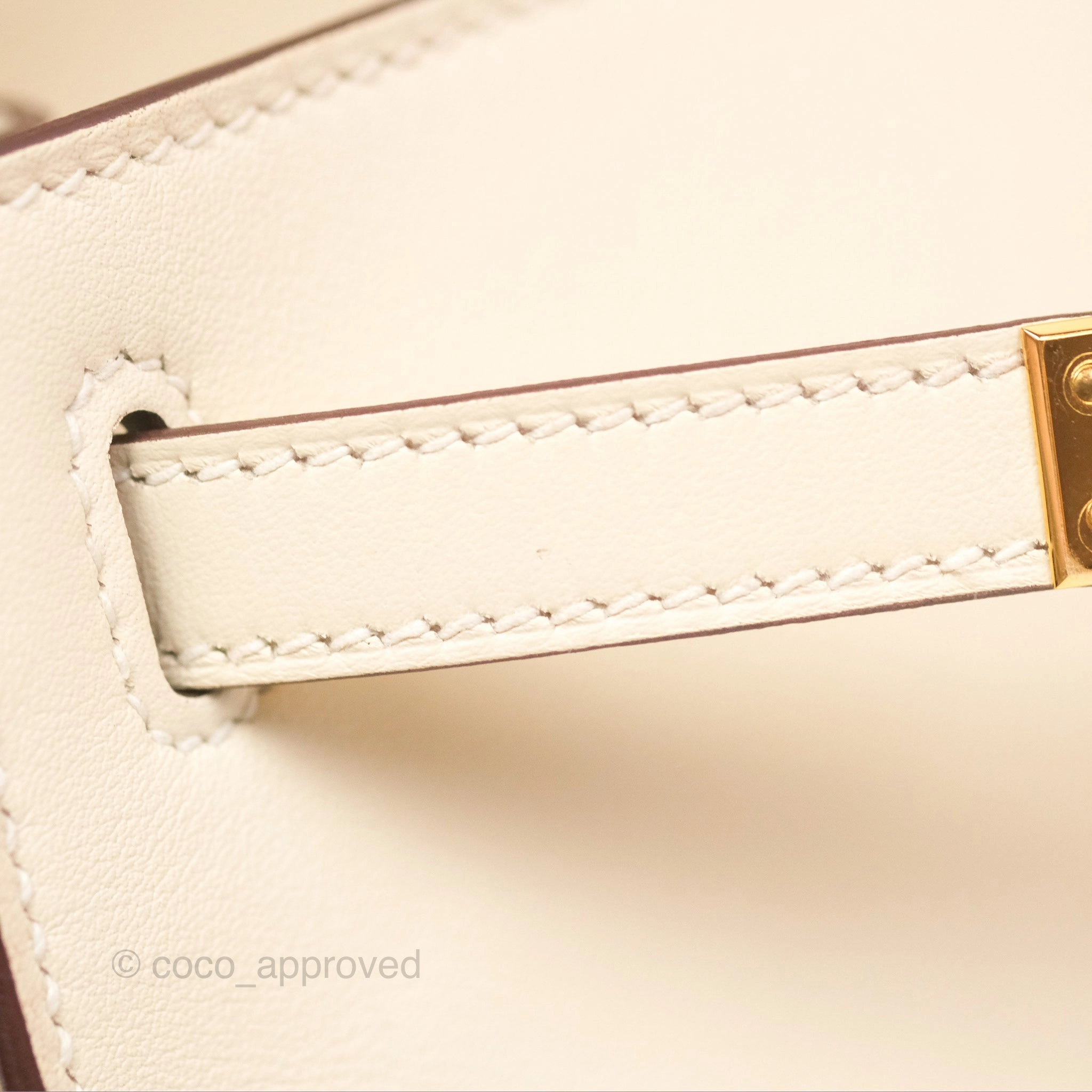 Herms Kelly Mini Pochette Nata I2 Swift Gold Hardware