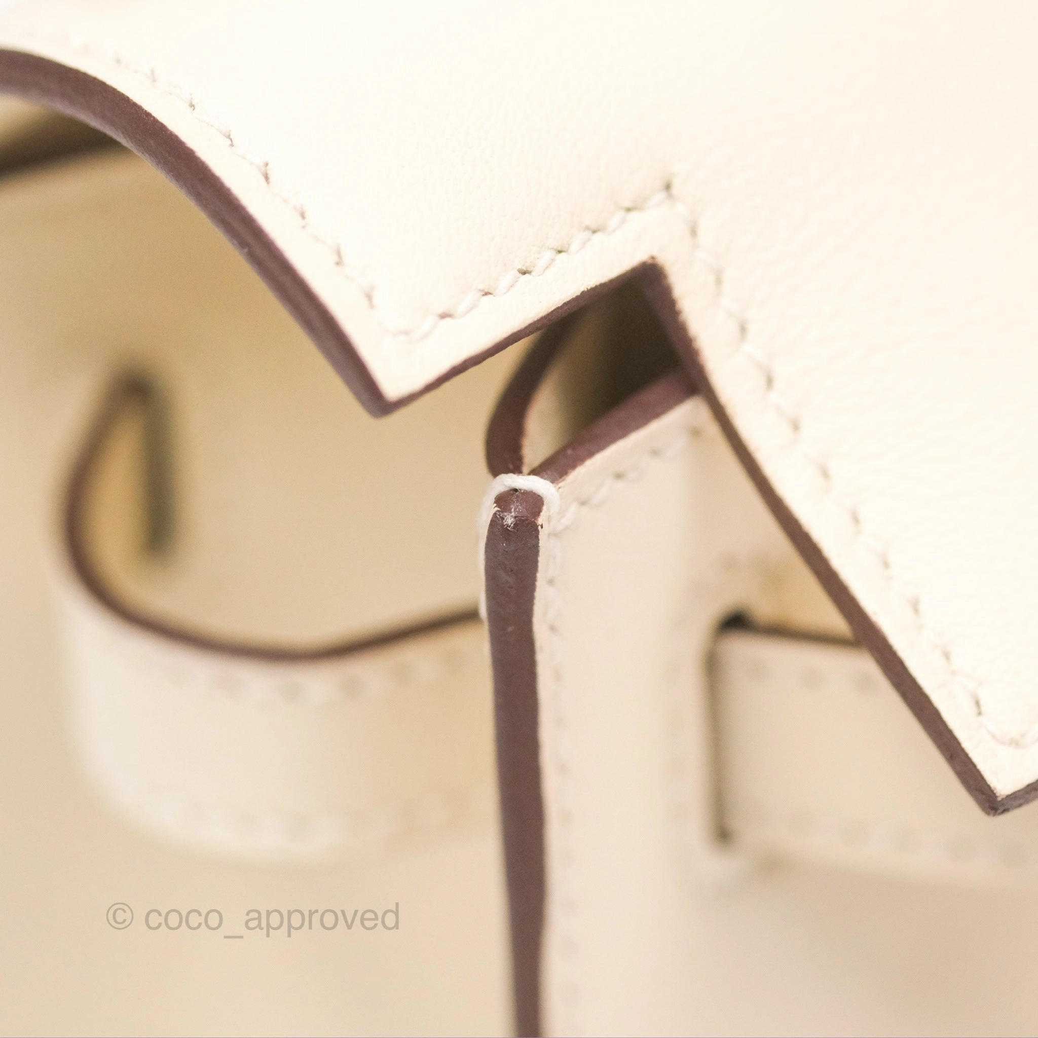 Herms Kelly Mini Pochette Nata I2 Swift Gold Hardware