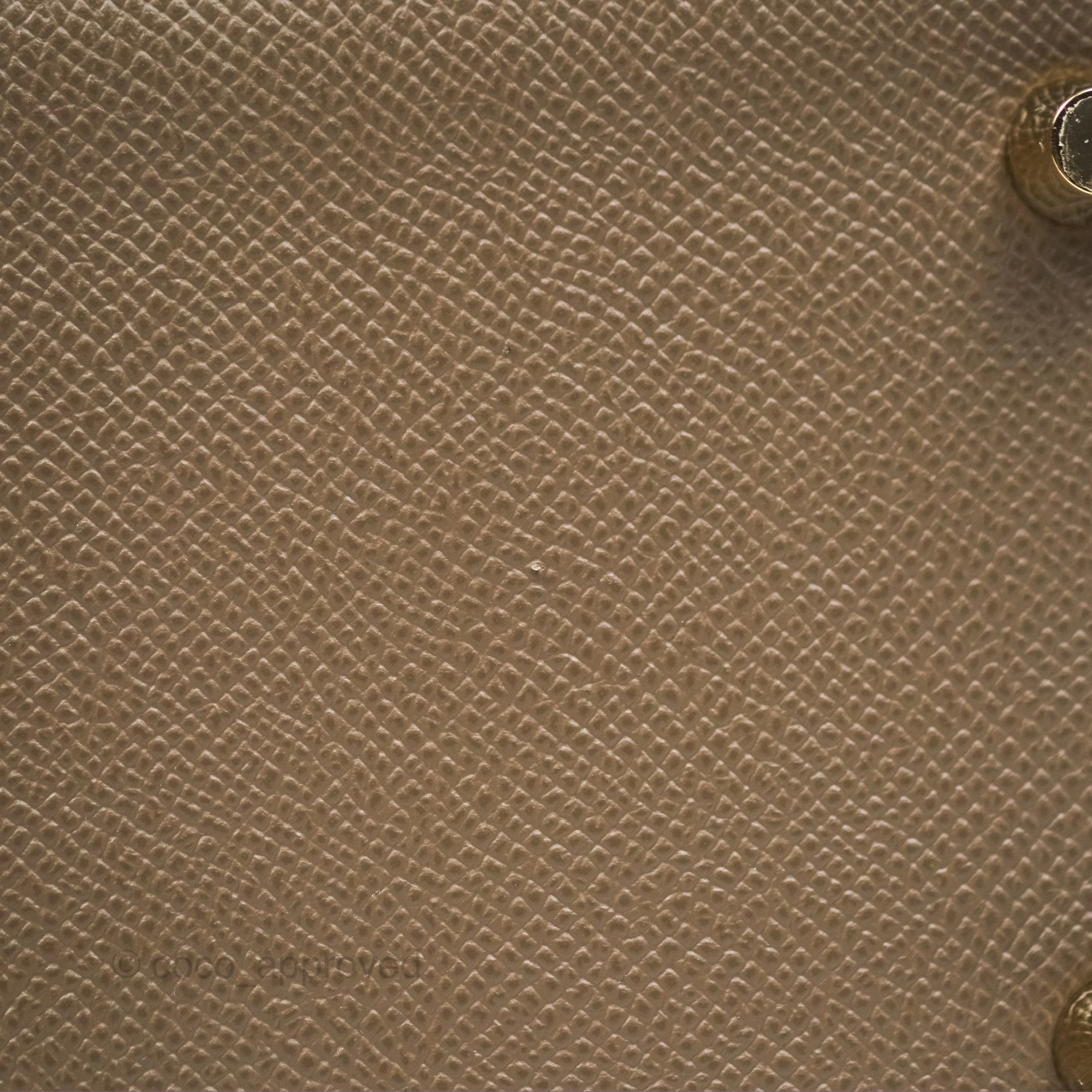 Herms Kelly Sellier 28 Etoupe 18 Epsom Gold Hardware