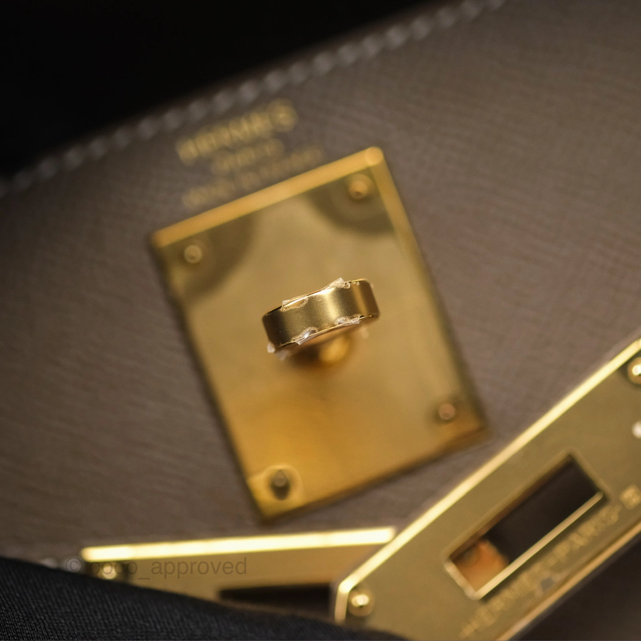 Herms Kelly Sellier 28 Etoupe 18 Epsom Gold Hardware
