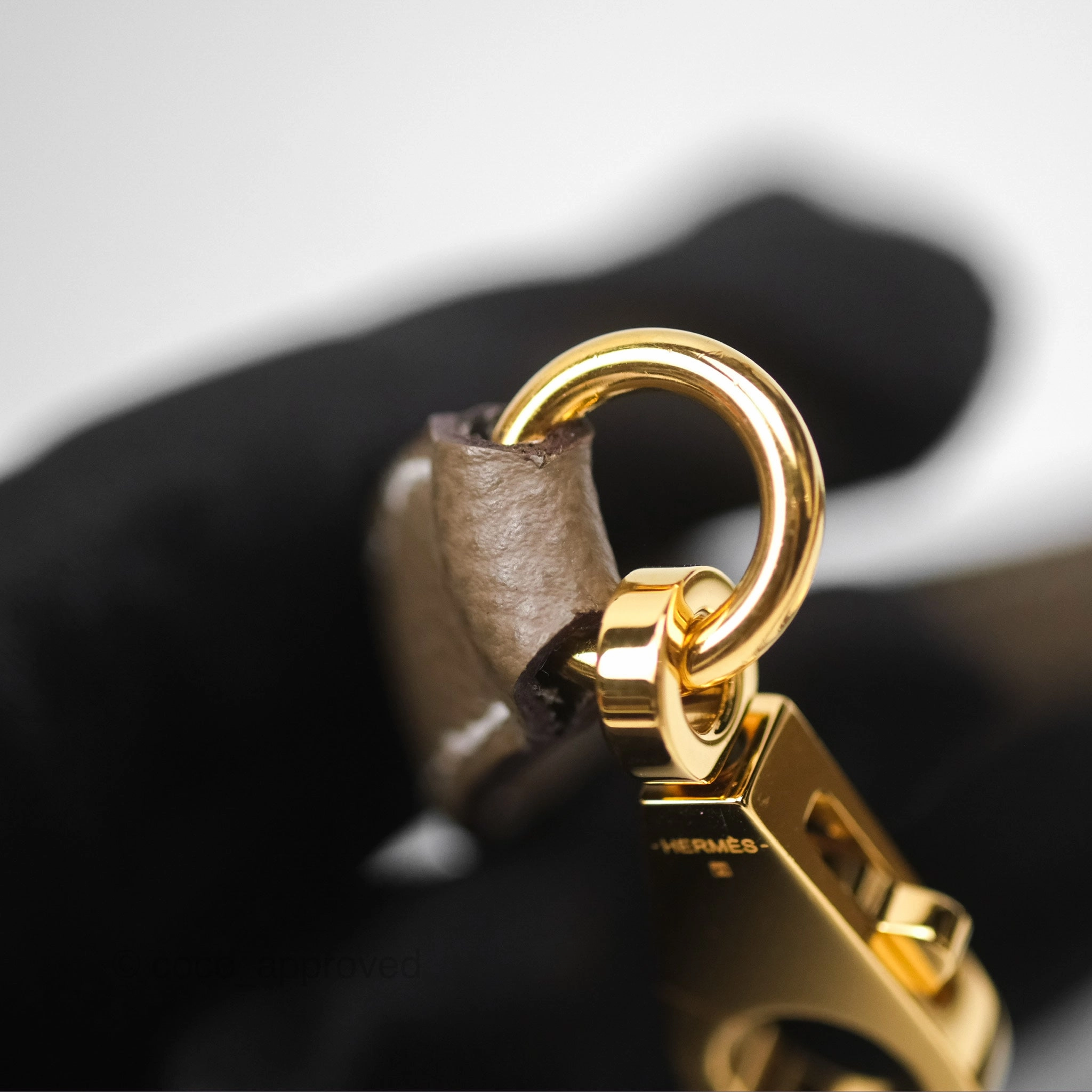 Herms Kelly Sellier 28 Etoupe 18 Epsom Gold Hardware