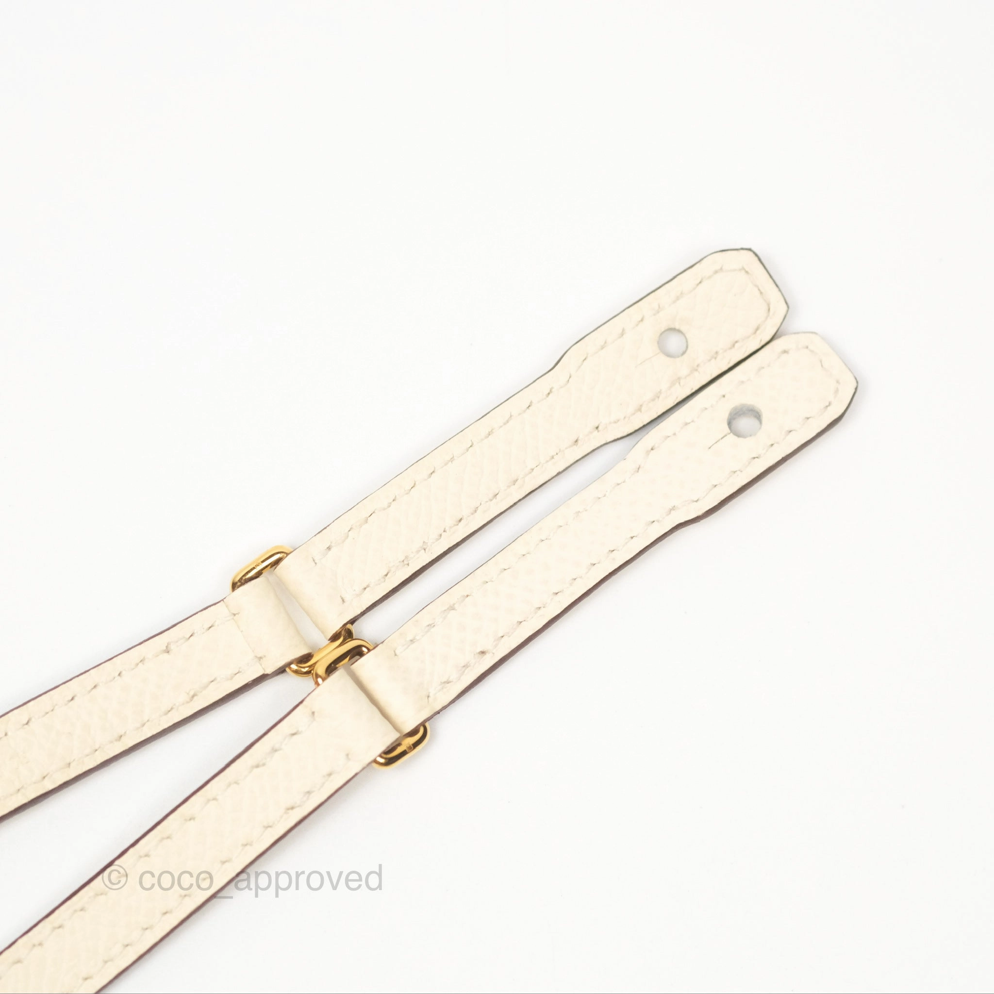 Herms Kelly To Go Wallet Epsom Nata I2/ Jaune Poussin Gold Hardware