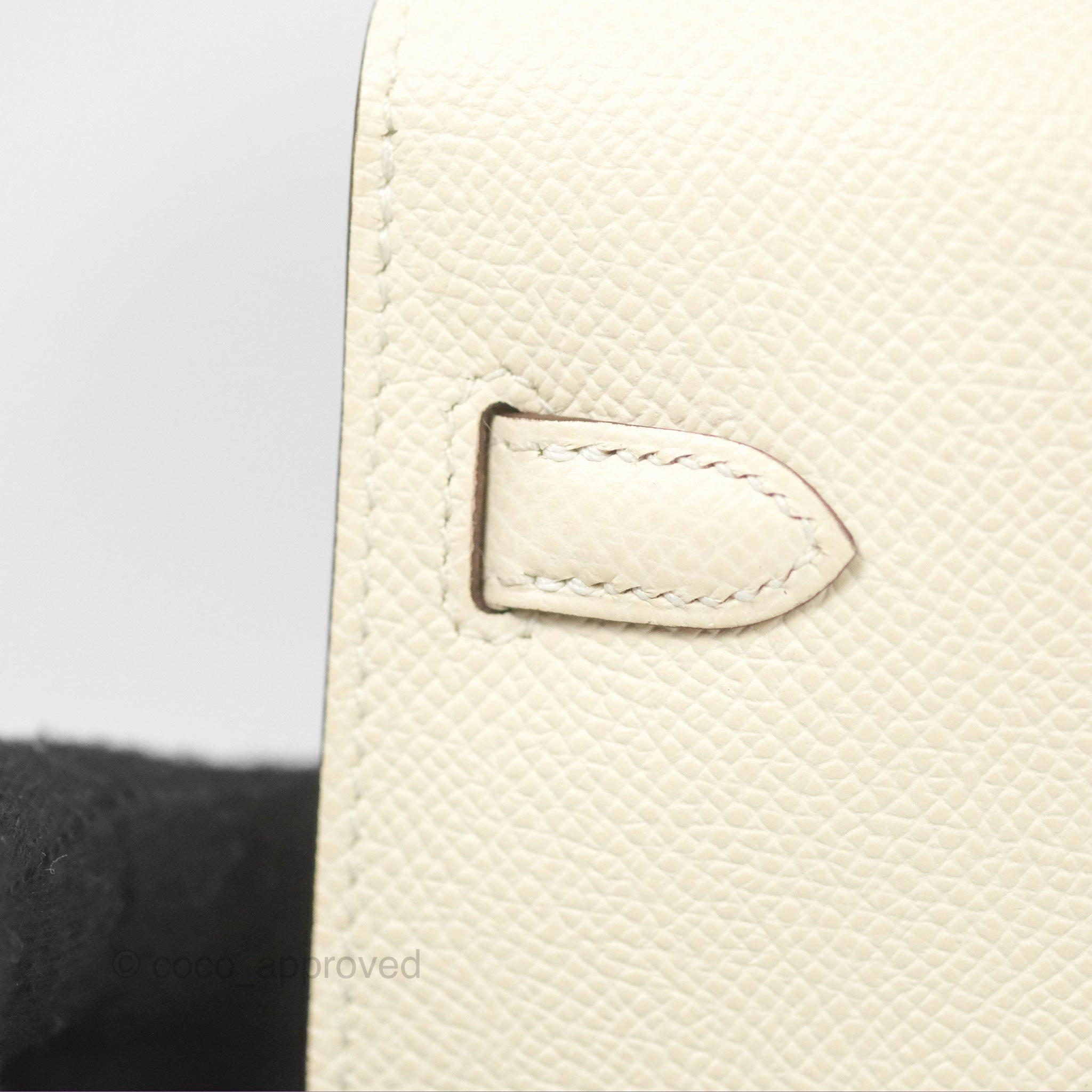 Herms Kelly To Go Wallet Nata / Jaune Poussin Epsom Gold Hardware
