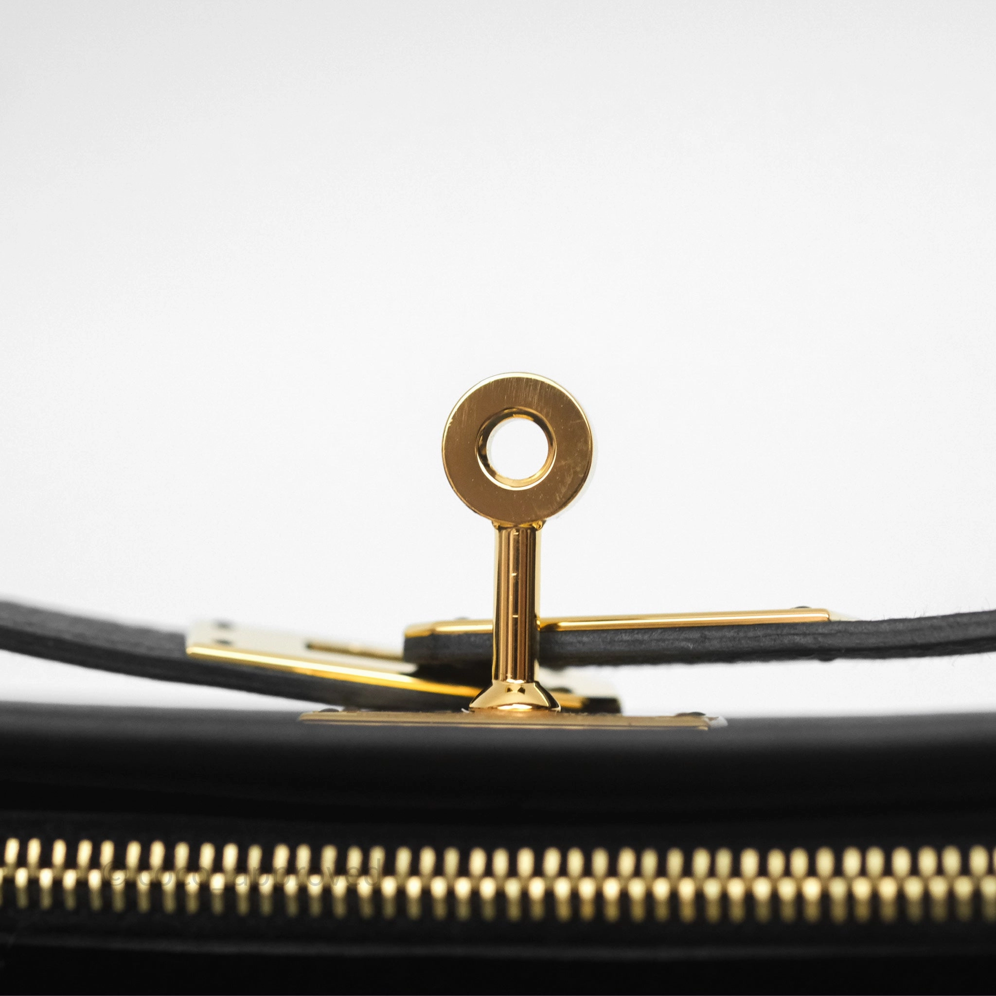 Herms Kelly To Go Wallet Noir 89 Black Epsom Gold Hardware