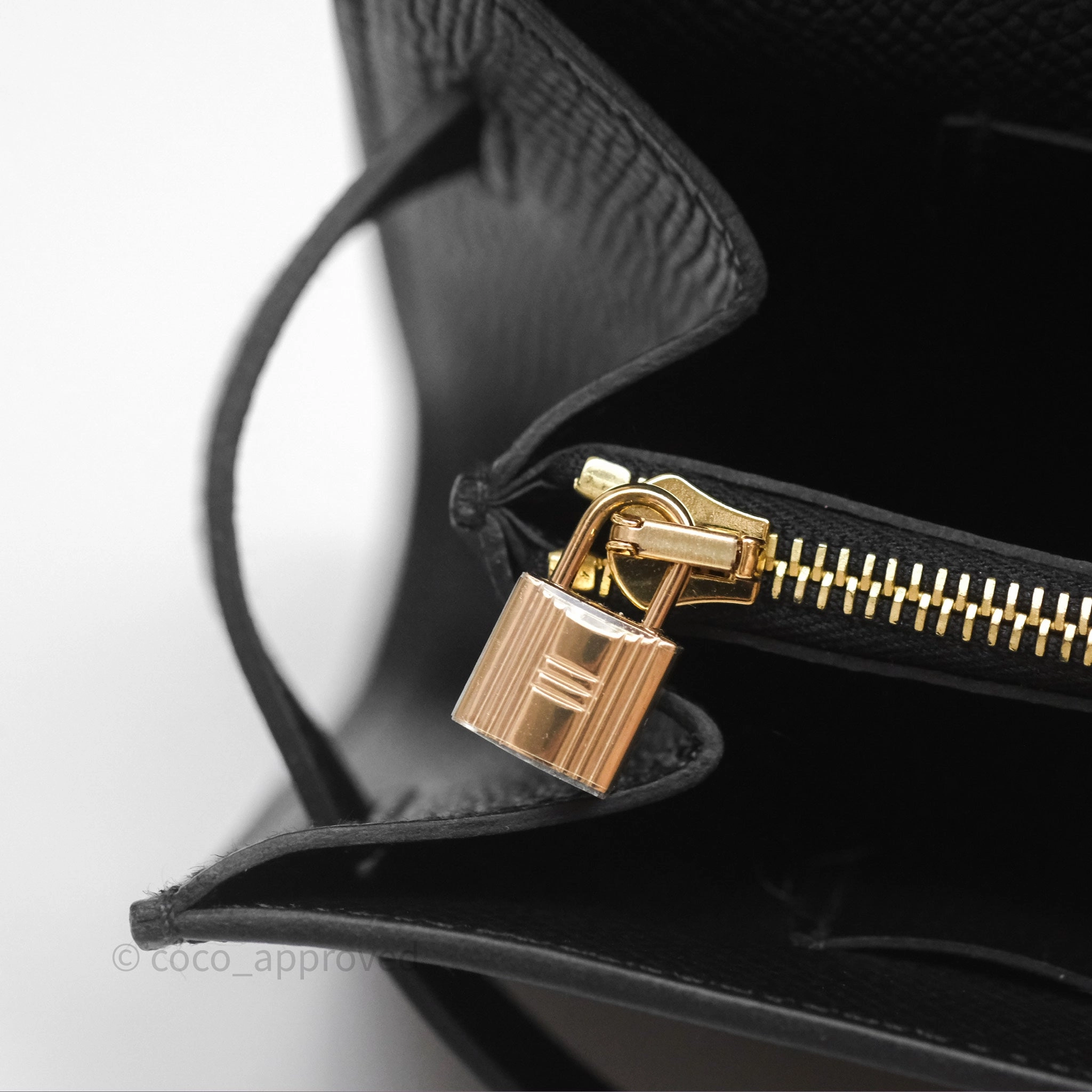 Herms Kelly To Go Wallet Noir 89 Black Epsom Gold Hardware