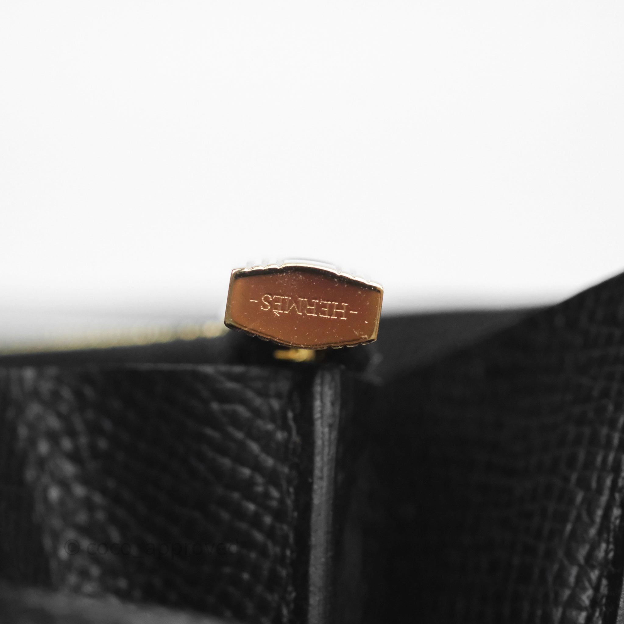 Herms Kelly Wallet Black Noir 89 Epsom Gold Hardware