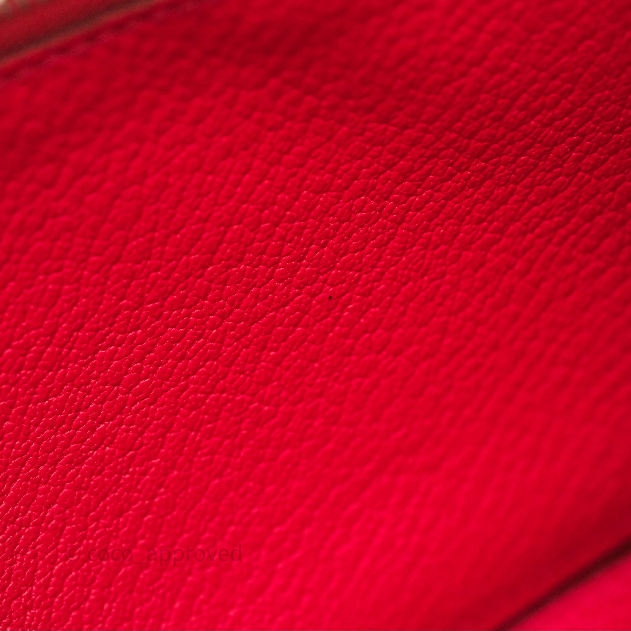 Herms Kelly Wallet Pink Chevre Mysore Palladium Hardware