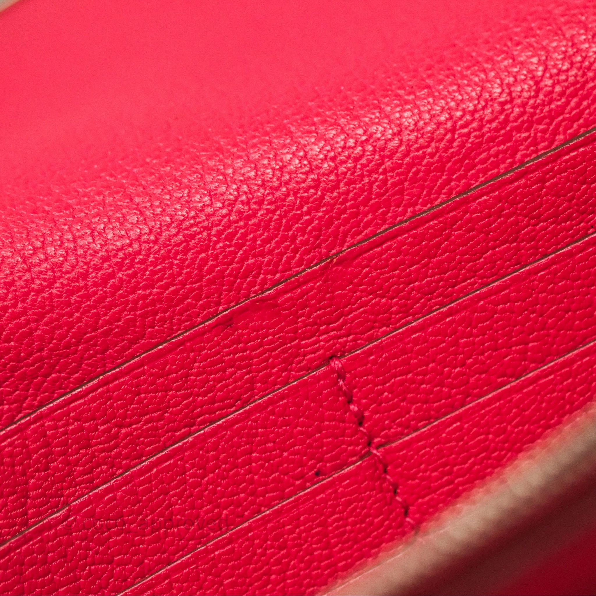 Herms Kelly Wallet Pink Chevre Mysore Palladium Hardware
