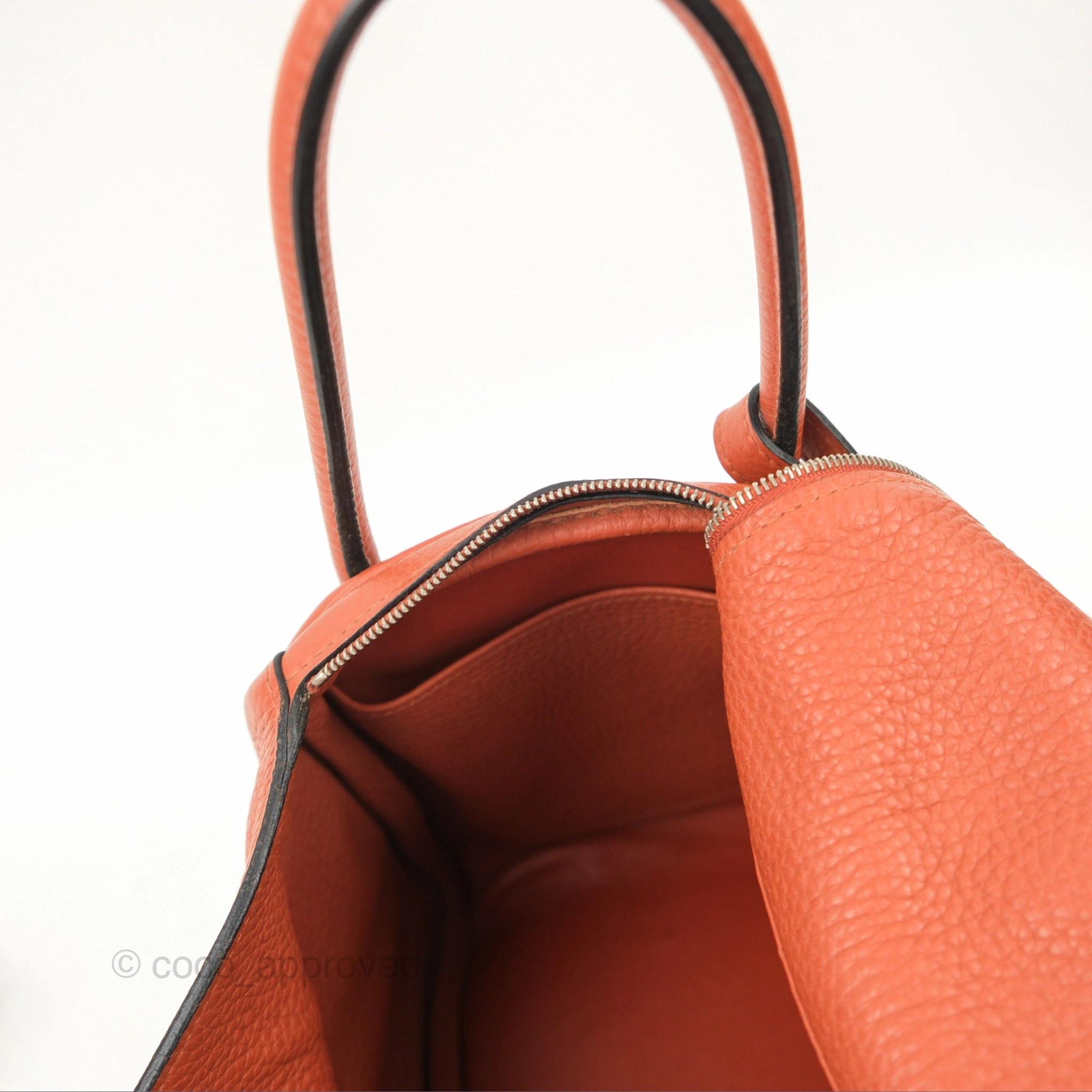 Herms Lindy 26 Cuivre Clemence Palladium Hardware