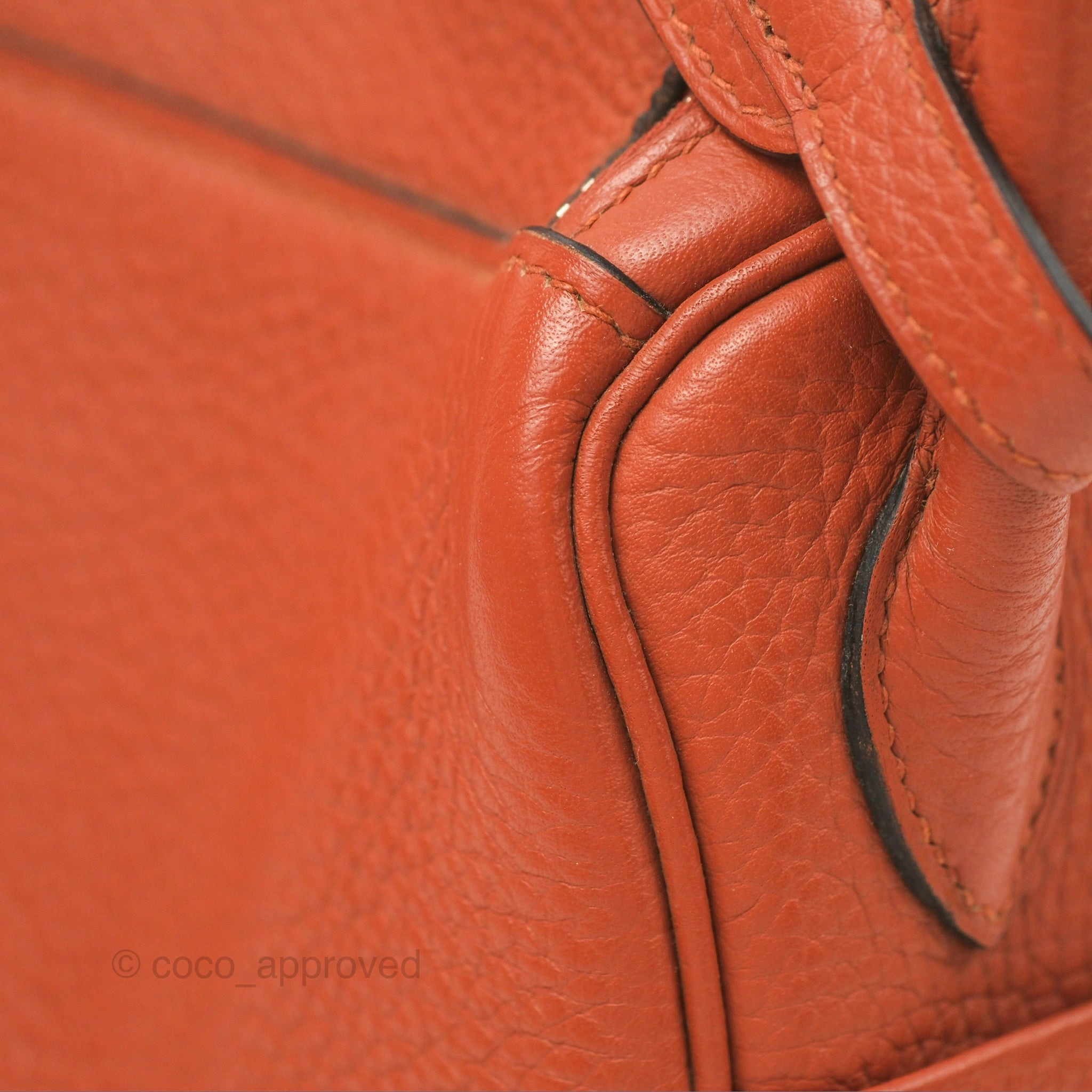 Herms Lindy 26 Cuivre Clemence Palladium Hardware