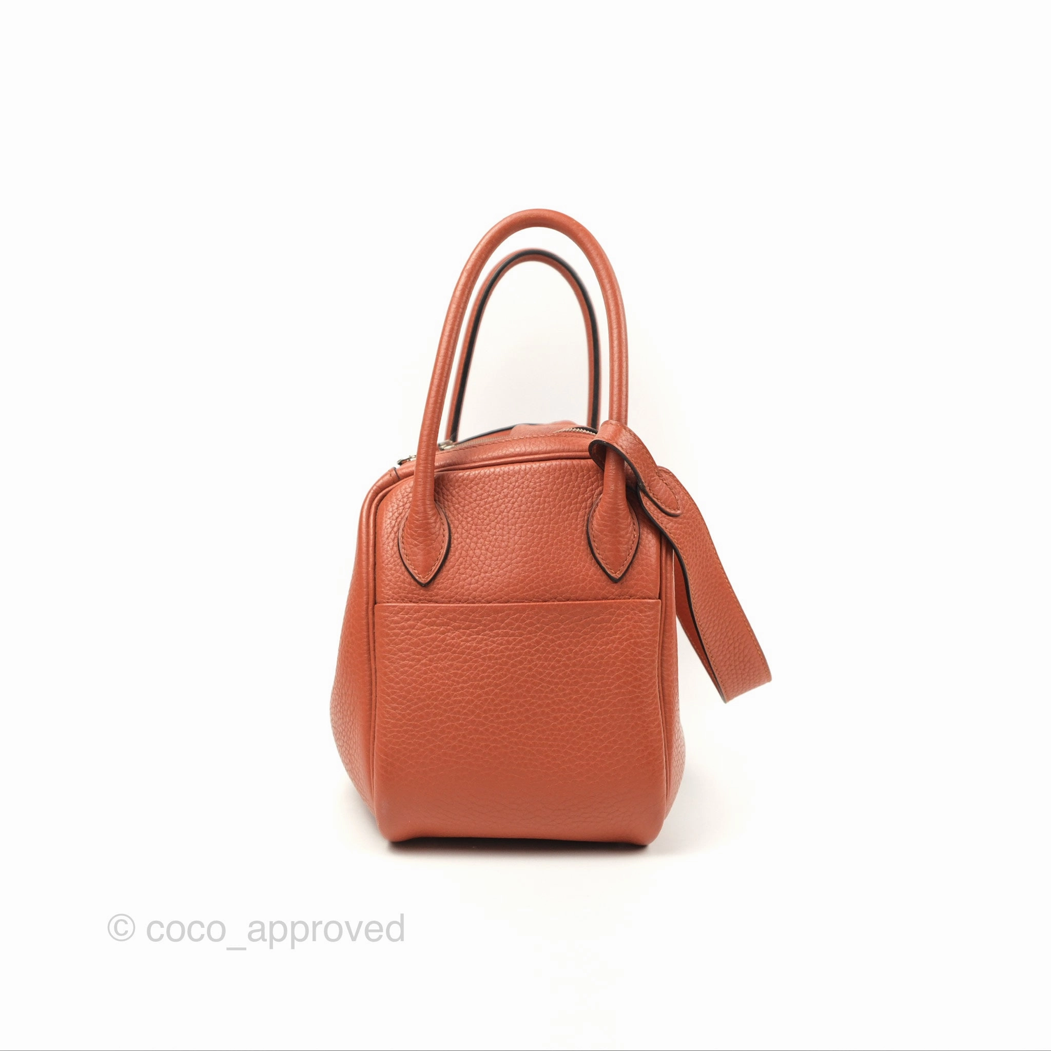 Herms Lindy 26 Cuivre Clemence Palladium Hardware