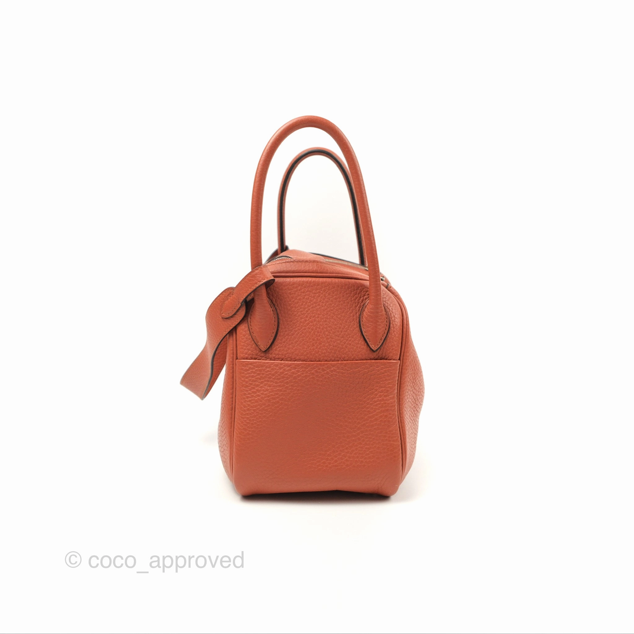 Herms Lindy 26 Cuivre Clemence Palladium Hardware