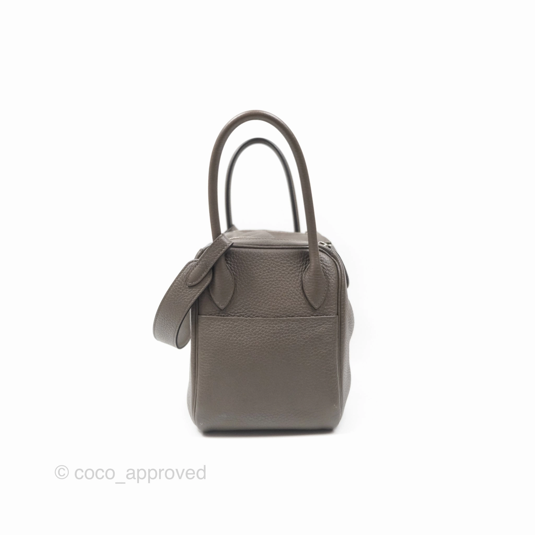 Herms Lindy 26 Etain 8F Clemence Palladium Hardware
