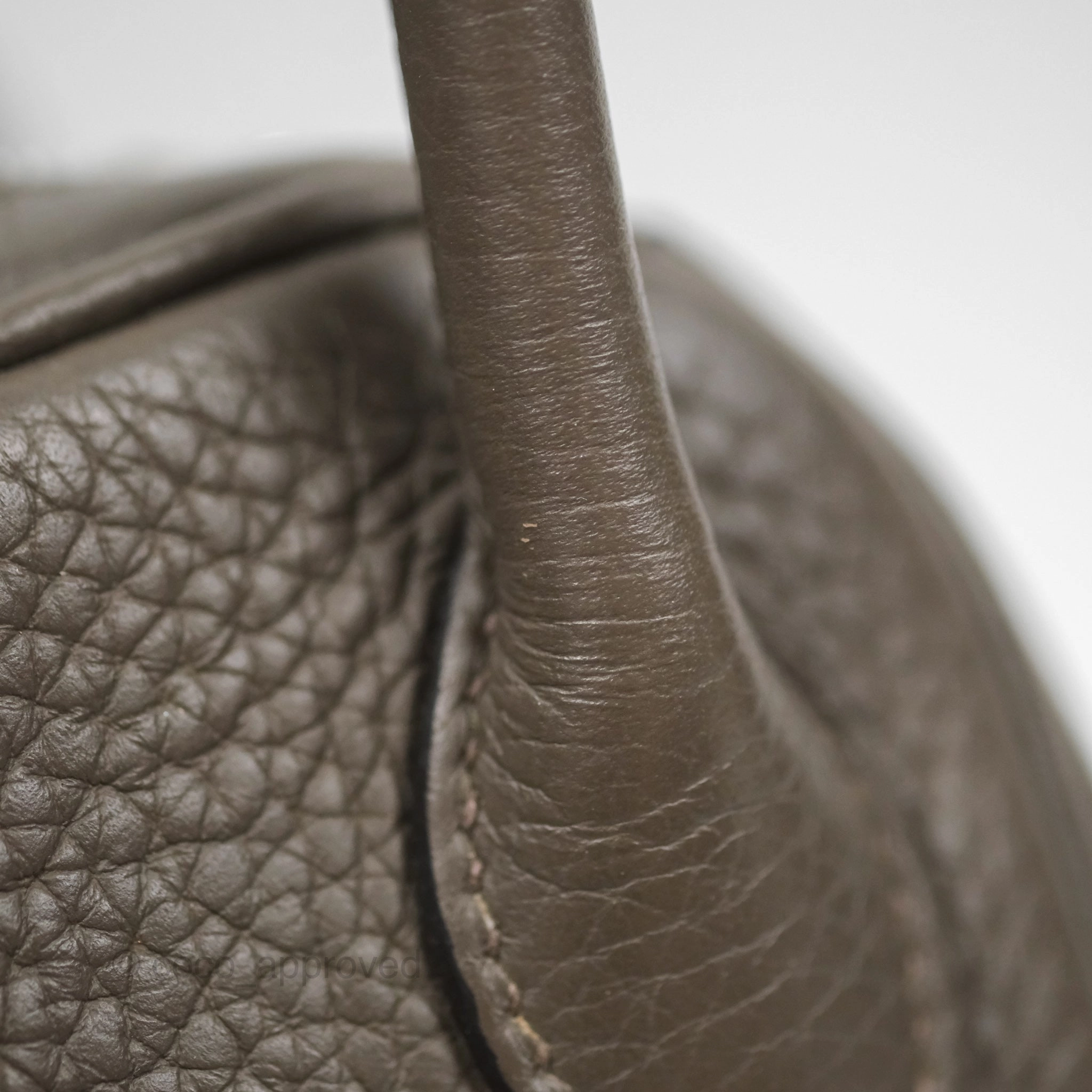 Herms Lindy 26 Etain 8F Clemence Palladium Hardware