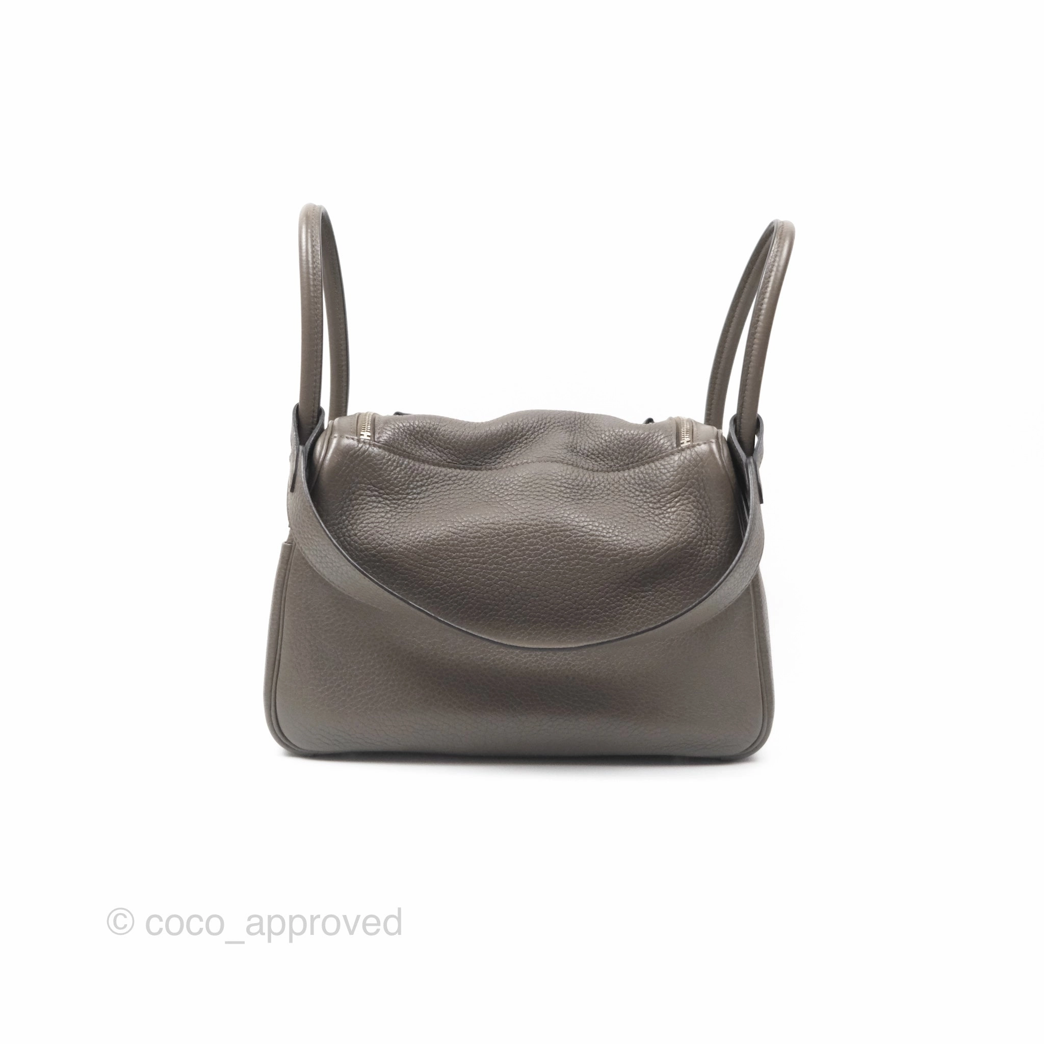 Herms Lindy 26 Etain 8F Clemence Palladium Hardware