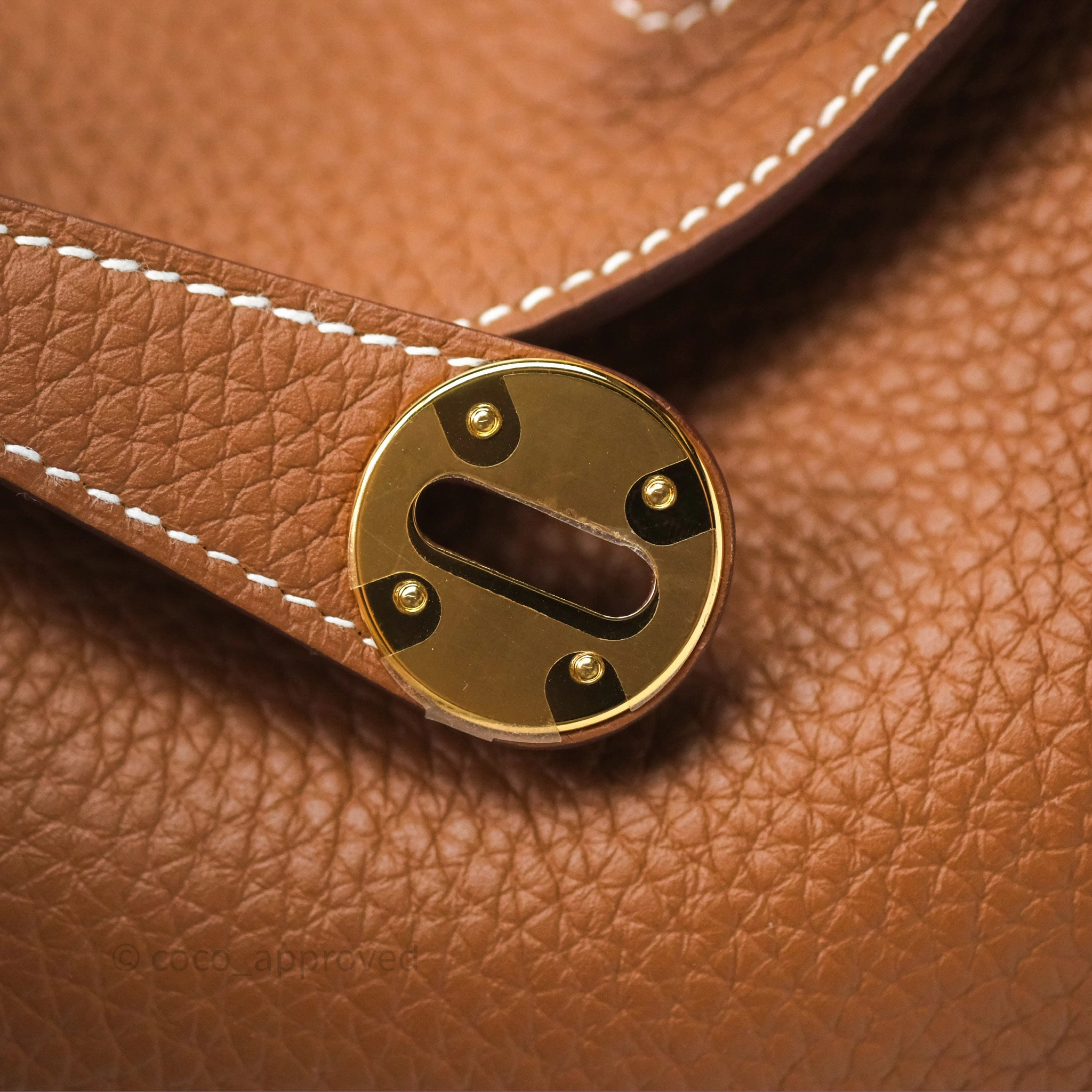 Herms Lindy 26 Gold 37 Clemence Gold Hardware