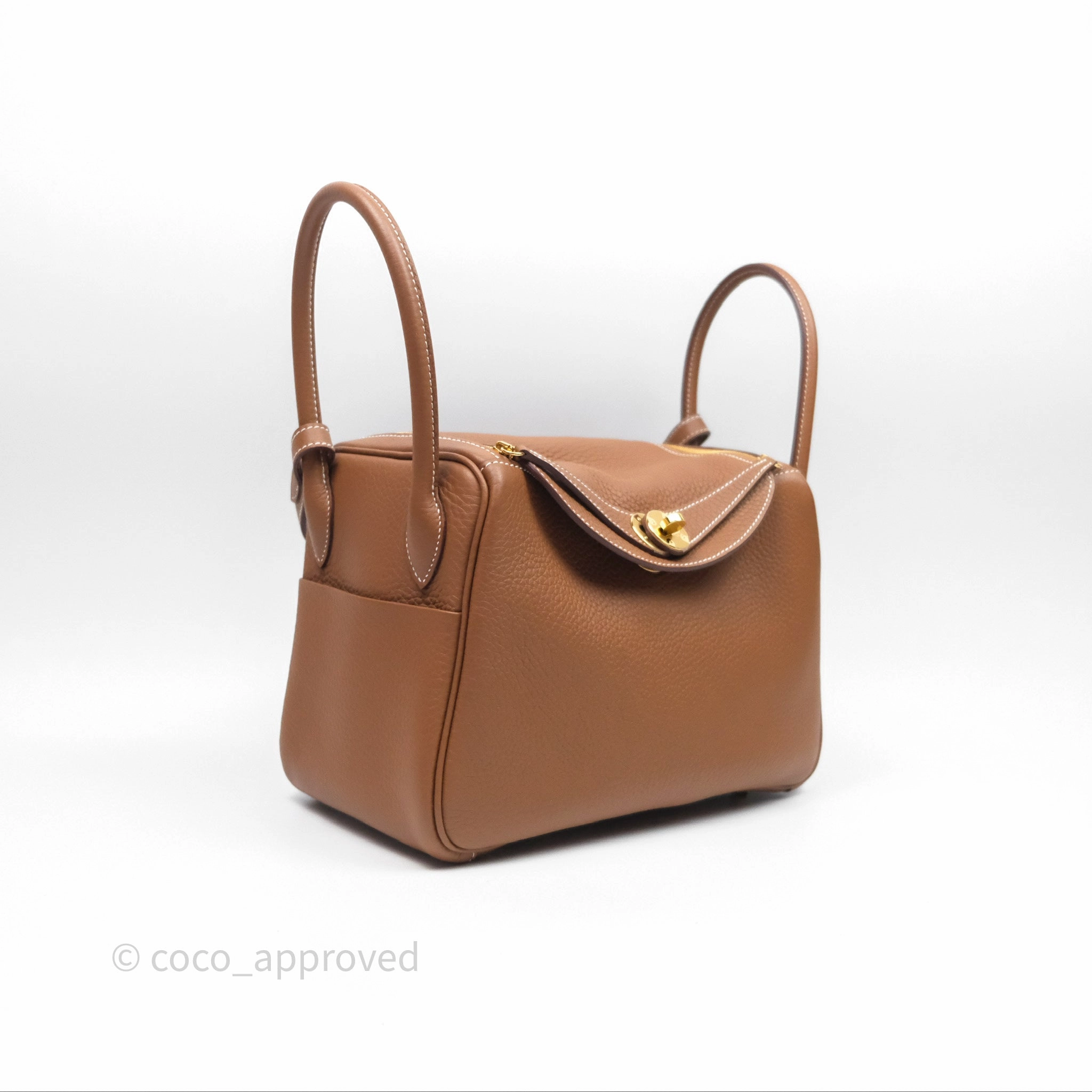 Herms Lindy 26 Gold 37 Clemence Gold Hardware